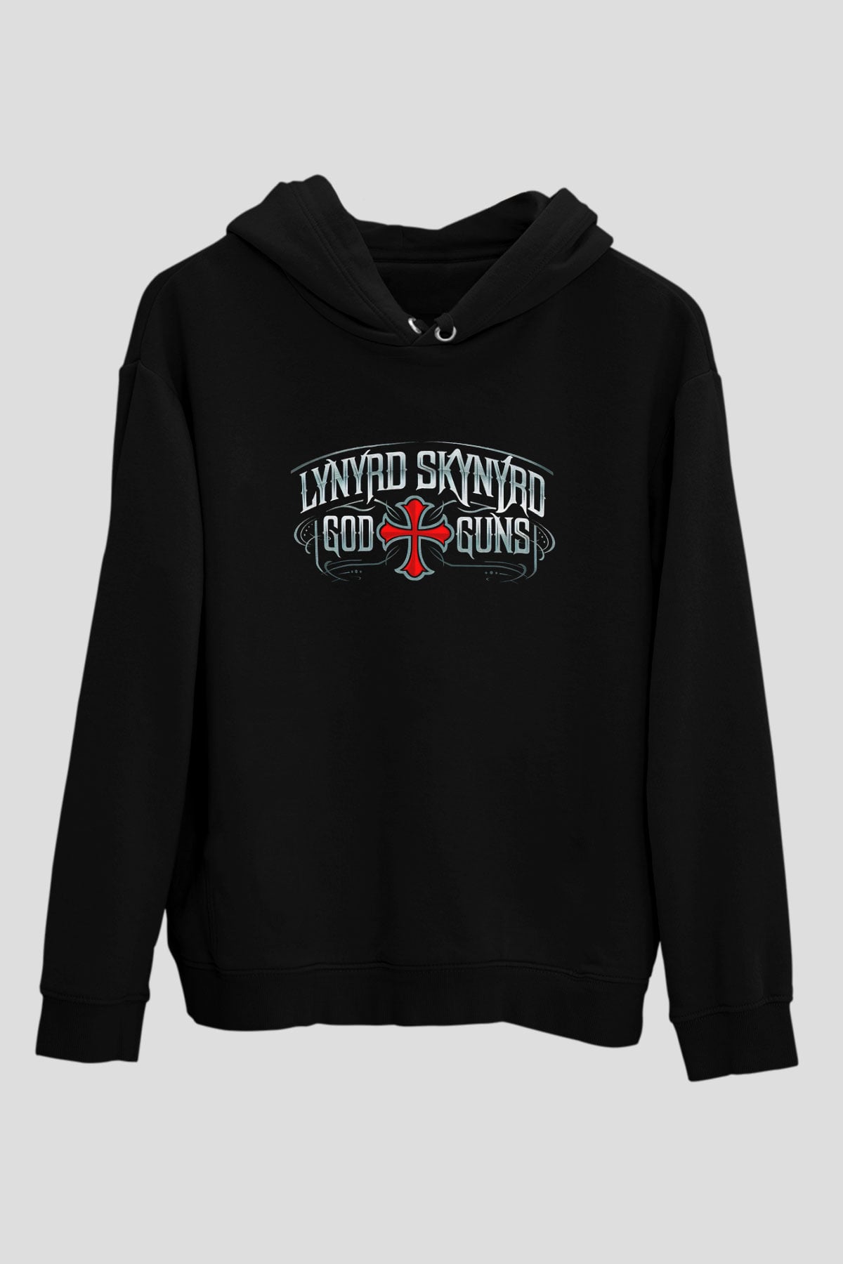 Lynyrd Skynyrd Siyah Unisex Hoodie
