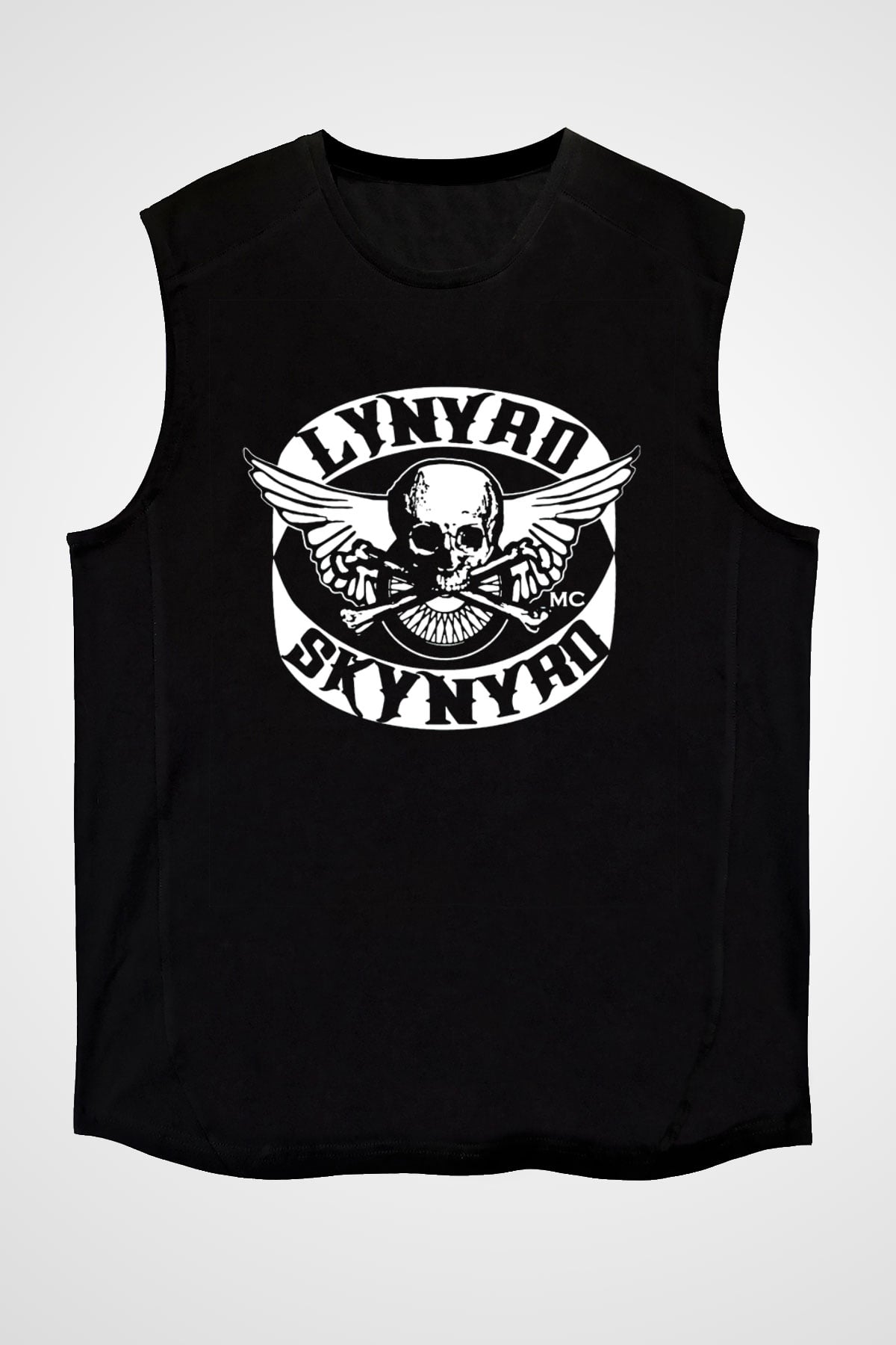 Lynyrd Skynyrd Siyah Unisex Kolsuz Tişört