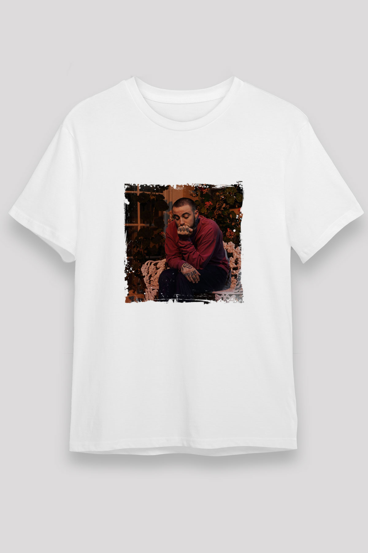 Mac Miller Unisex White Graphic Tee - STREETWEAR