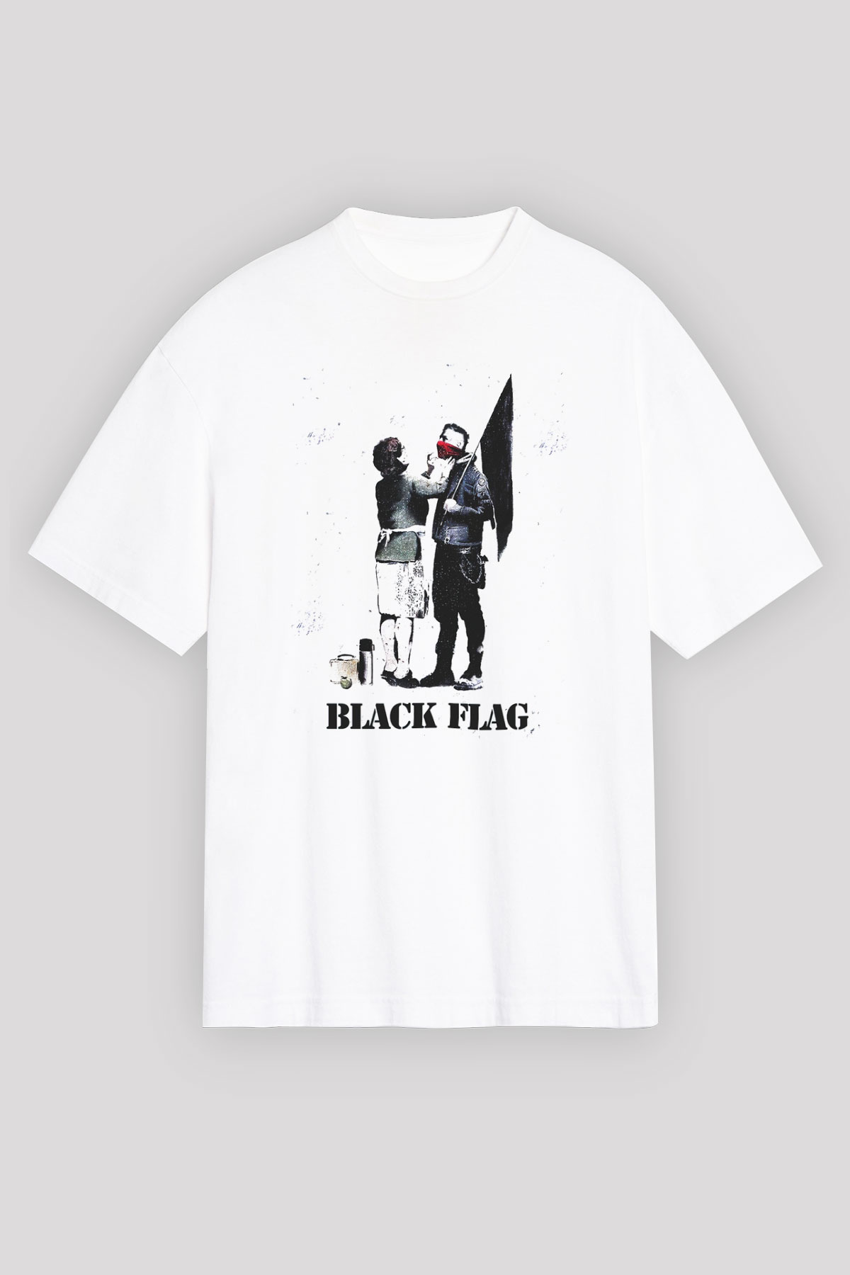 Machine Gun Kelly Beyaz Unisex Oversize Tişört T-Shirt