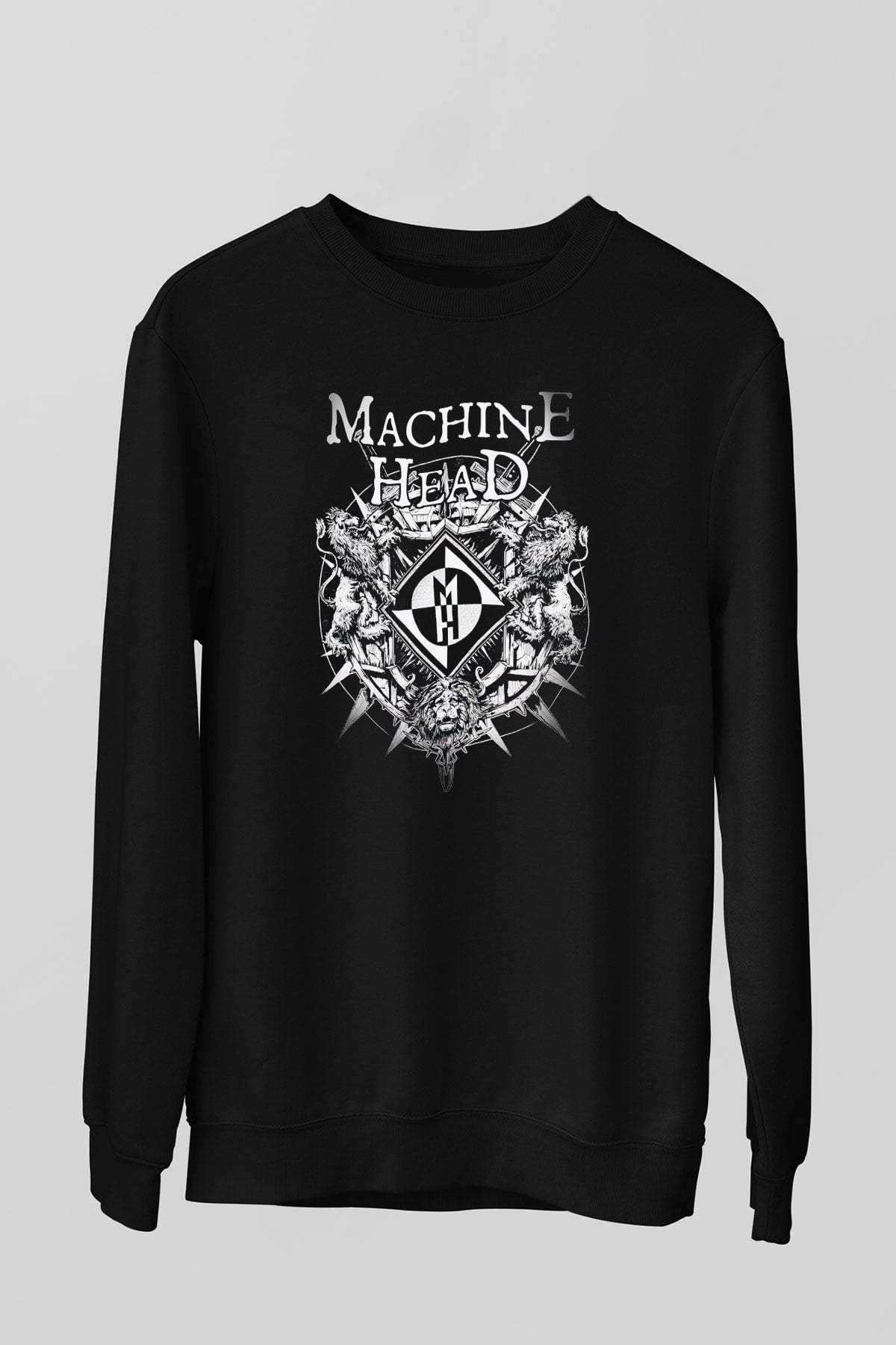 Machine Head Siyah Unisex Sweatshirt