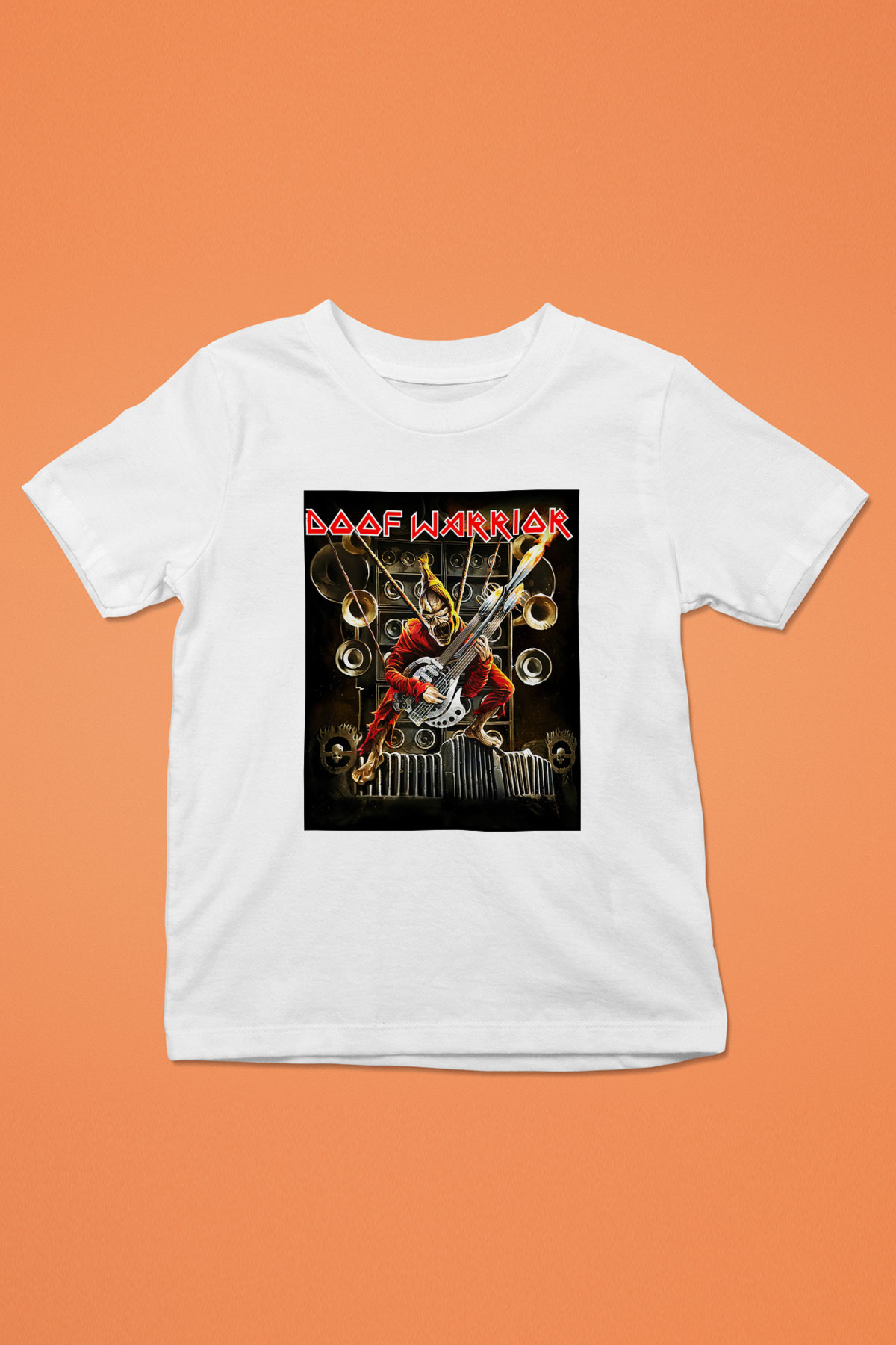 Mad Max Baskılı Beyaz Unisex Çocuk Tişört