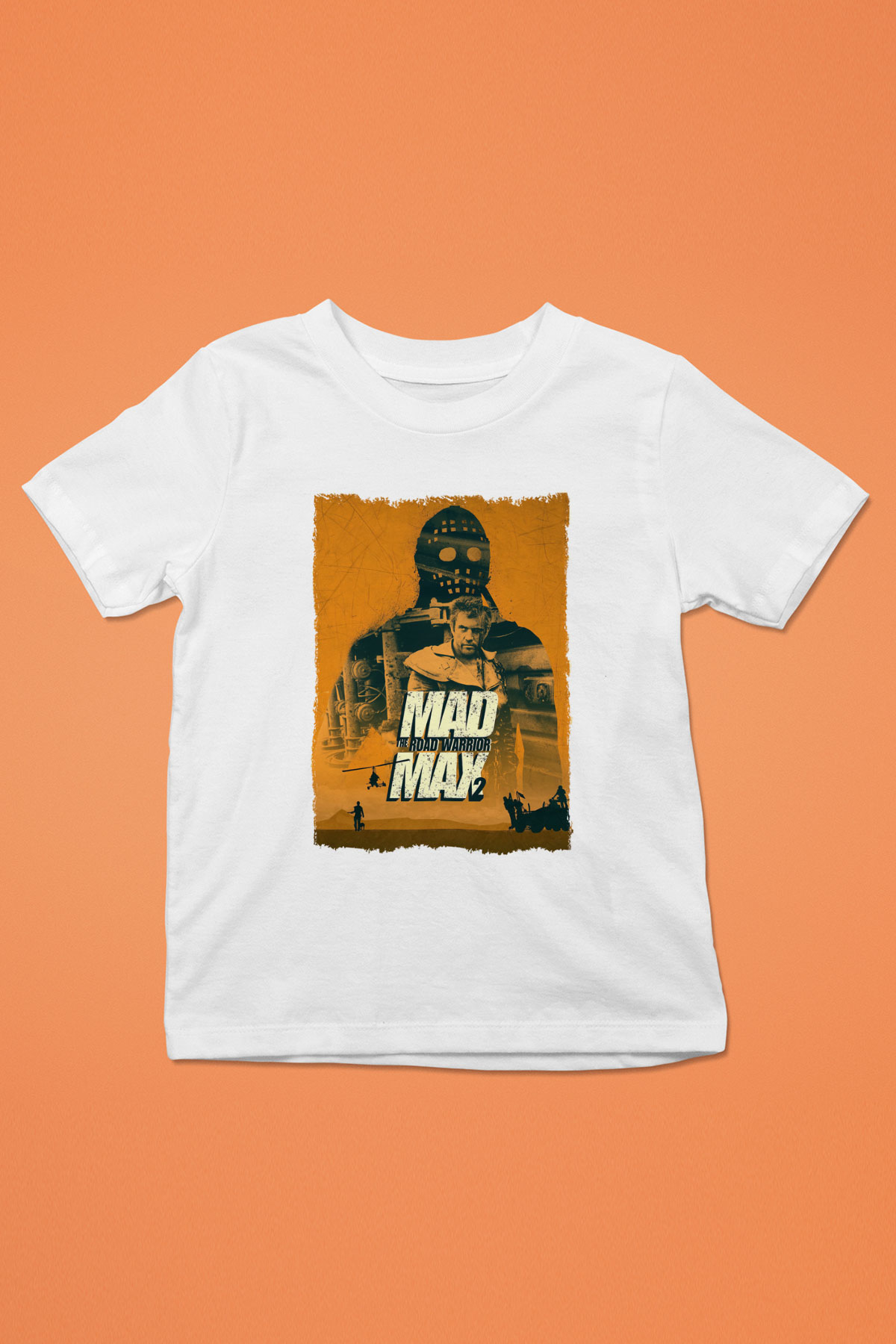 Mad Max Beyaz Unisex Çocuk Tişört