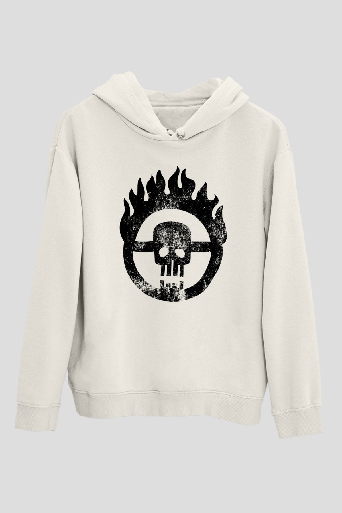 Mad Max Beyaz Unisex Hoodie