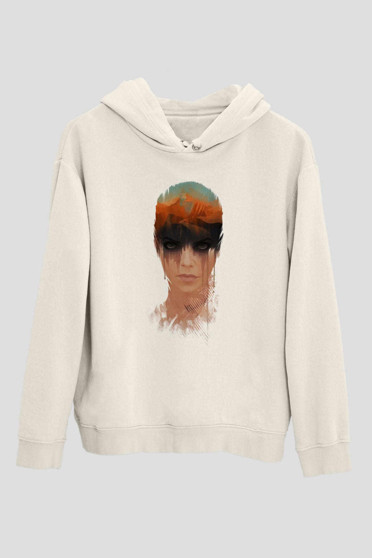 Mad Max Beyaz Unisex Hoodie