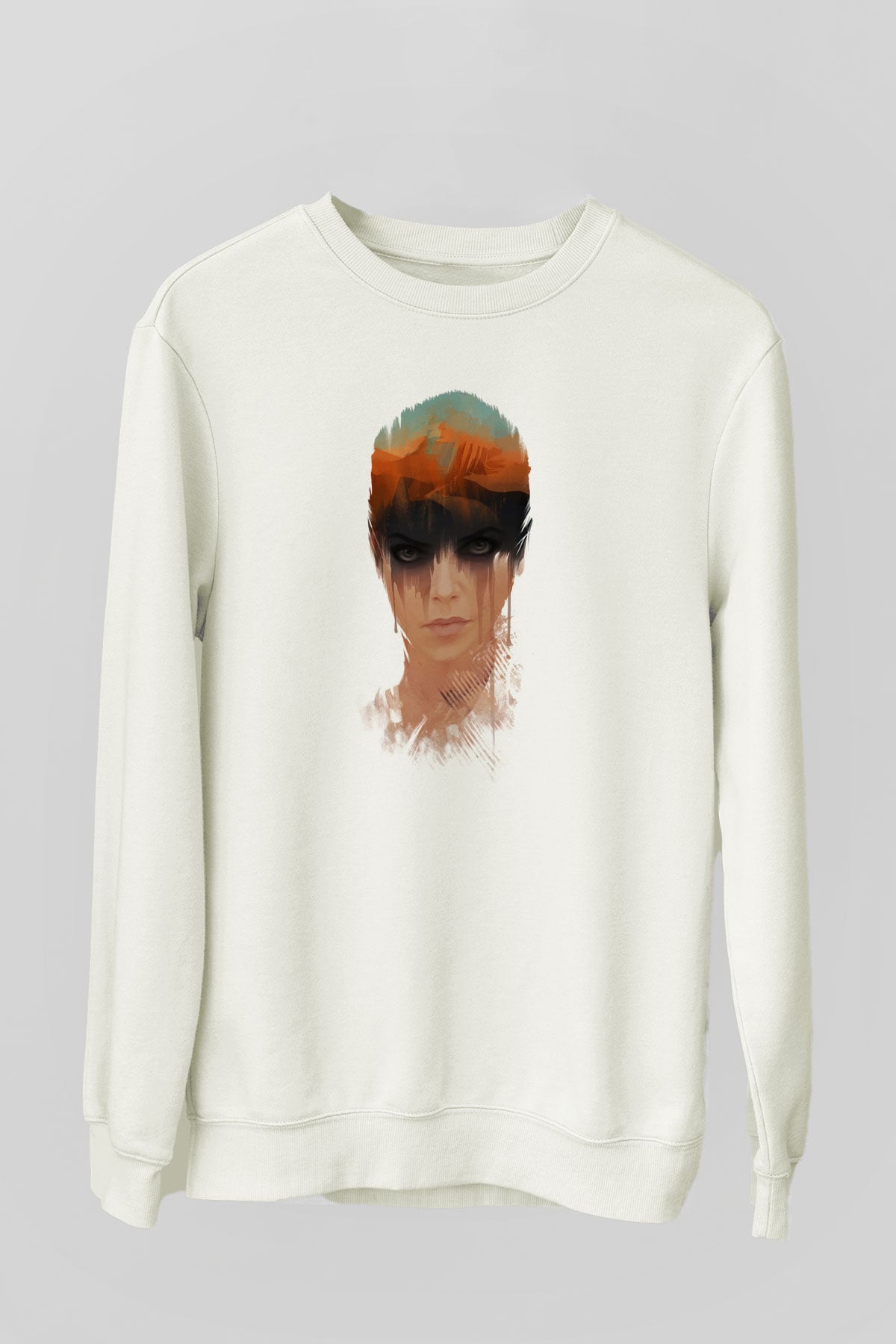 Mad Max Beyaz Unisex Sweatshirt