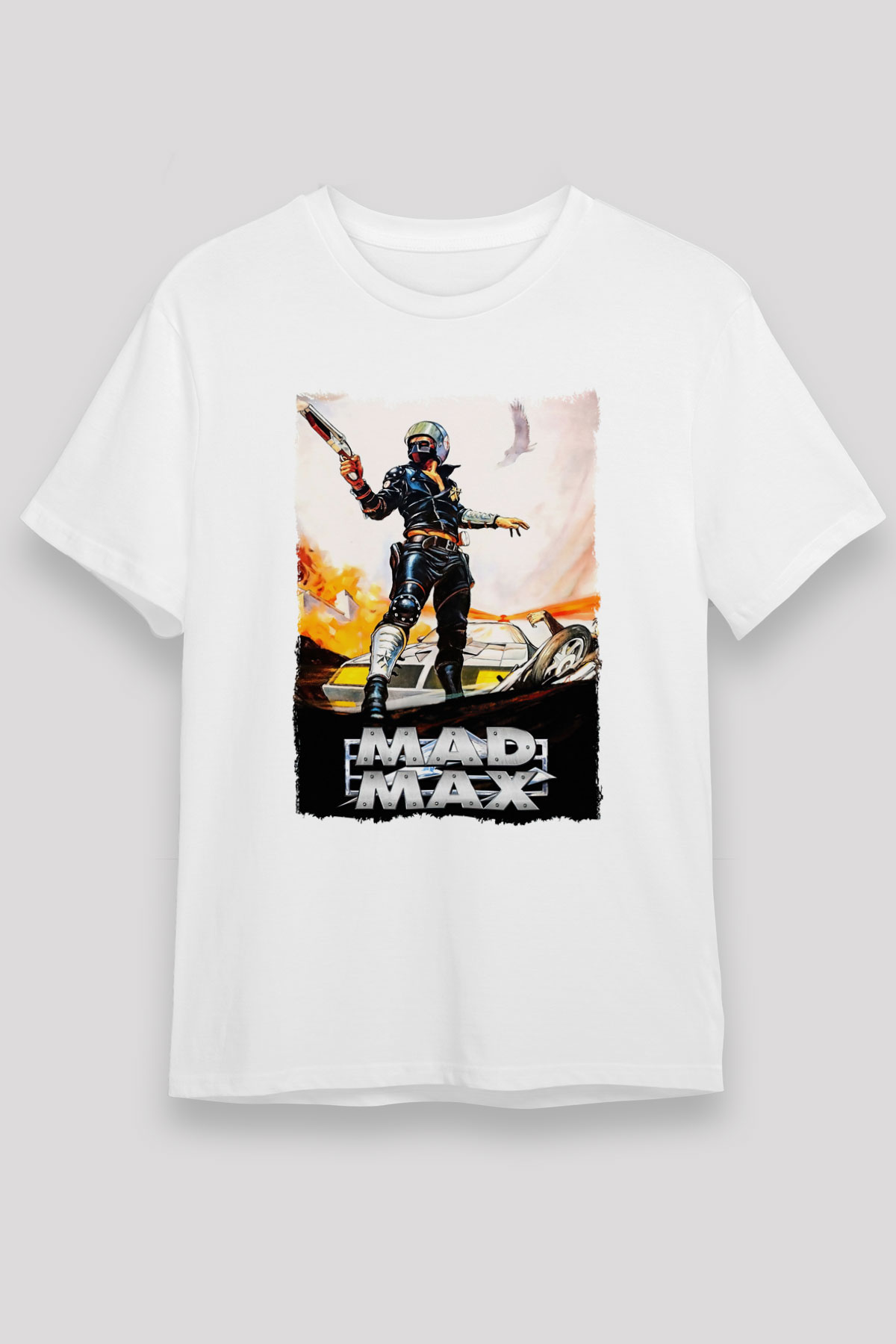 Mad Max Beyaz Unisex Tişört T-Shirt