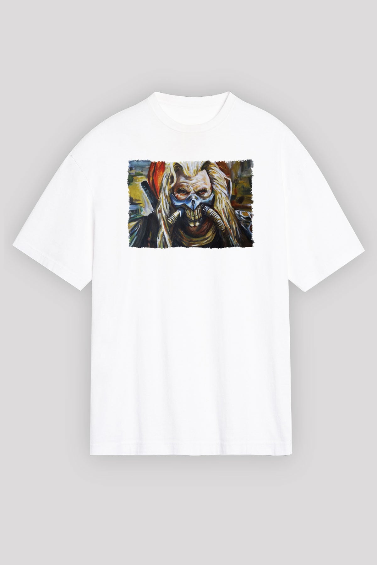 Mad Max Beyaz Unisex Tişört T-Shirt