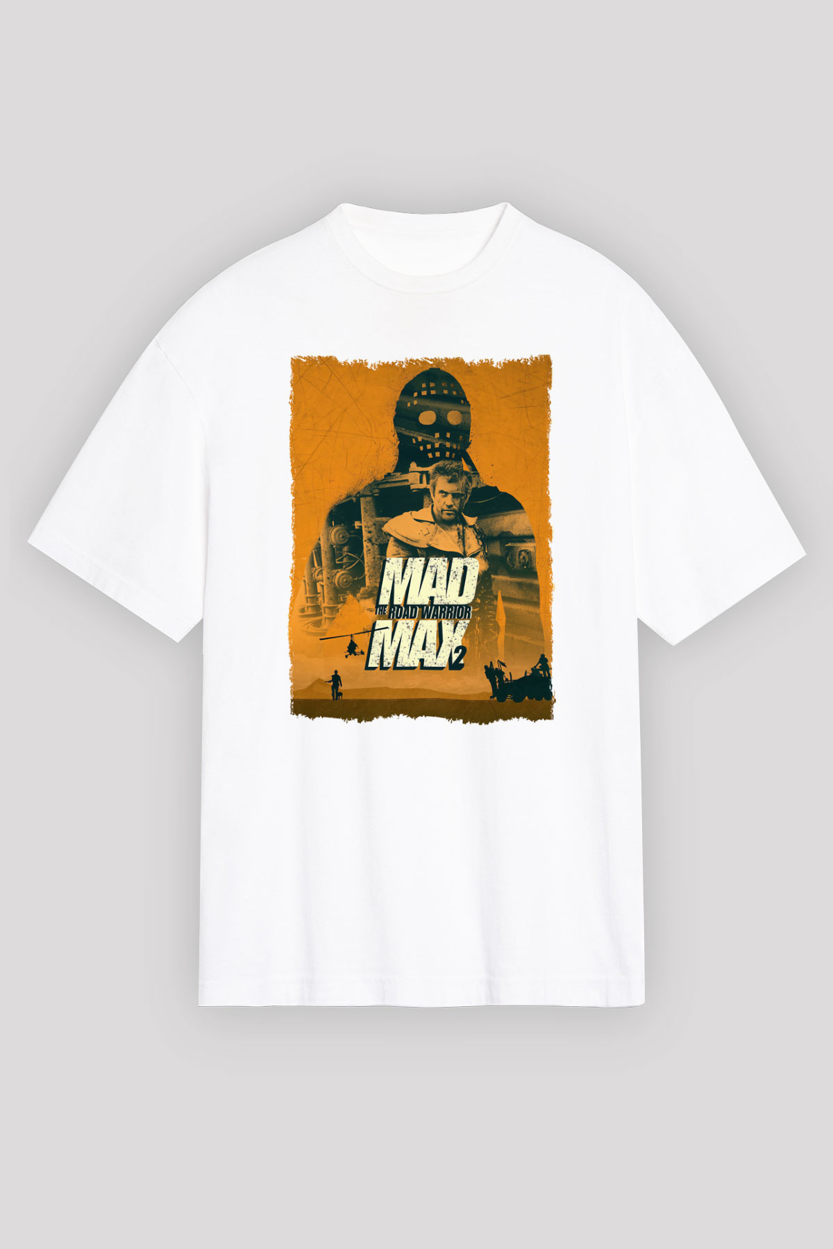 Mad Max Beyaz Unisex Tişört T-Shirt