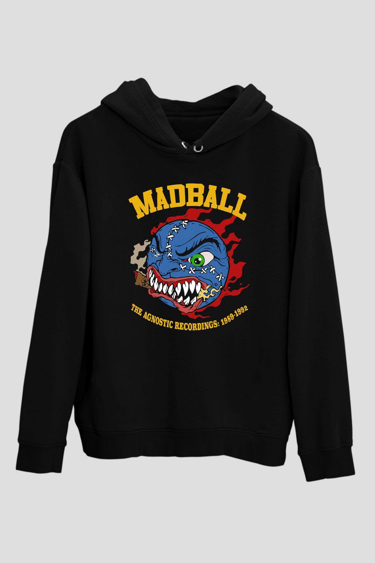 Madball Siyah Unisex Hoodie