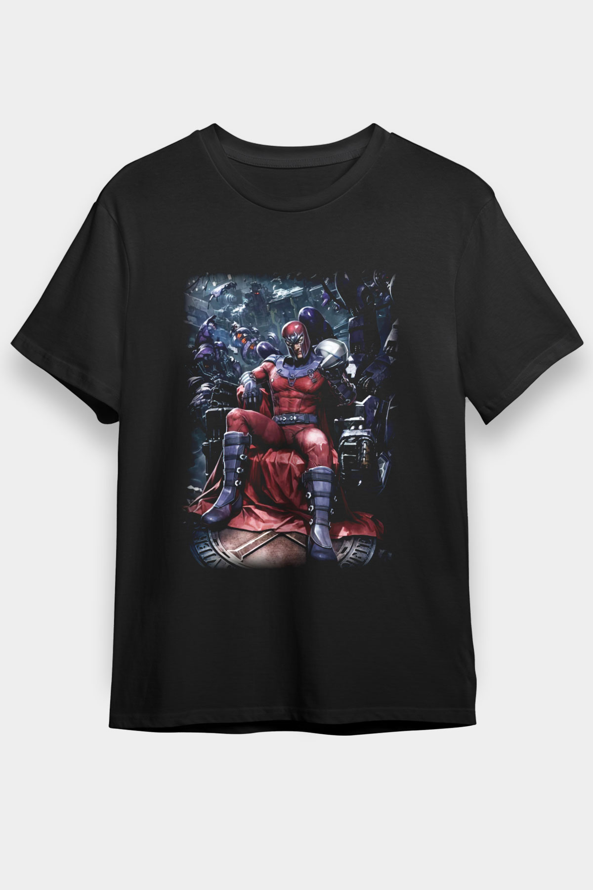 Magneto Black Unisex Graphic Tee - STREETWEAR