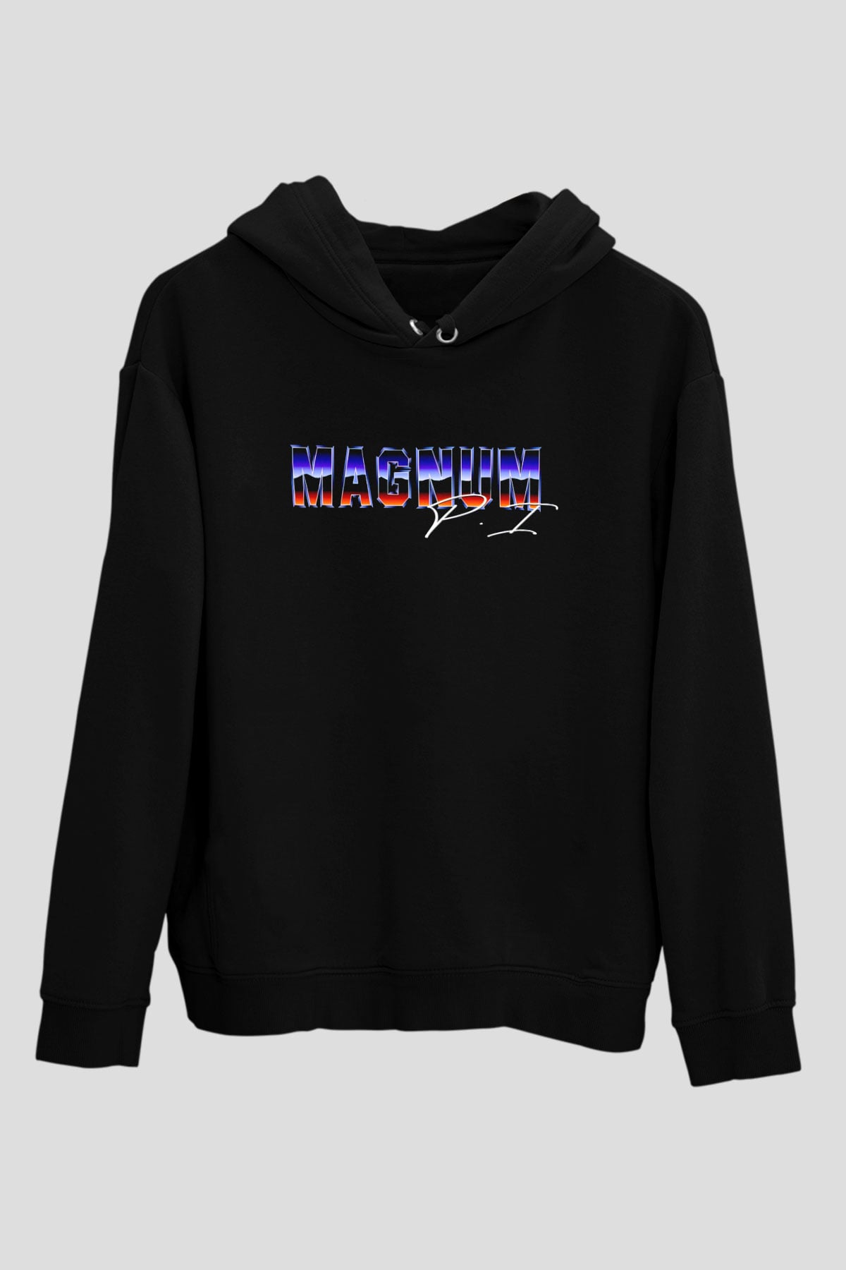 Magnum P.I. Siyah Unisex Hoodie