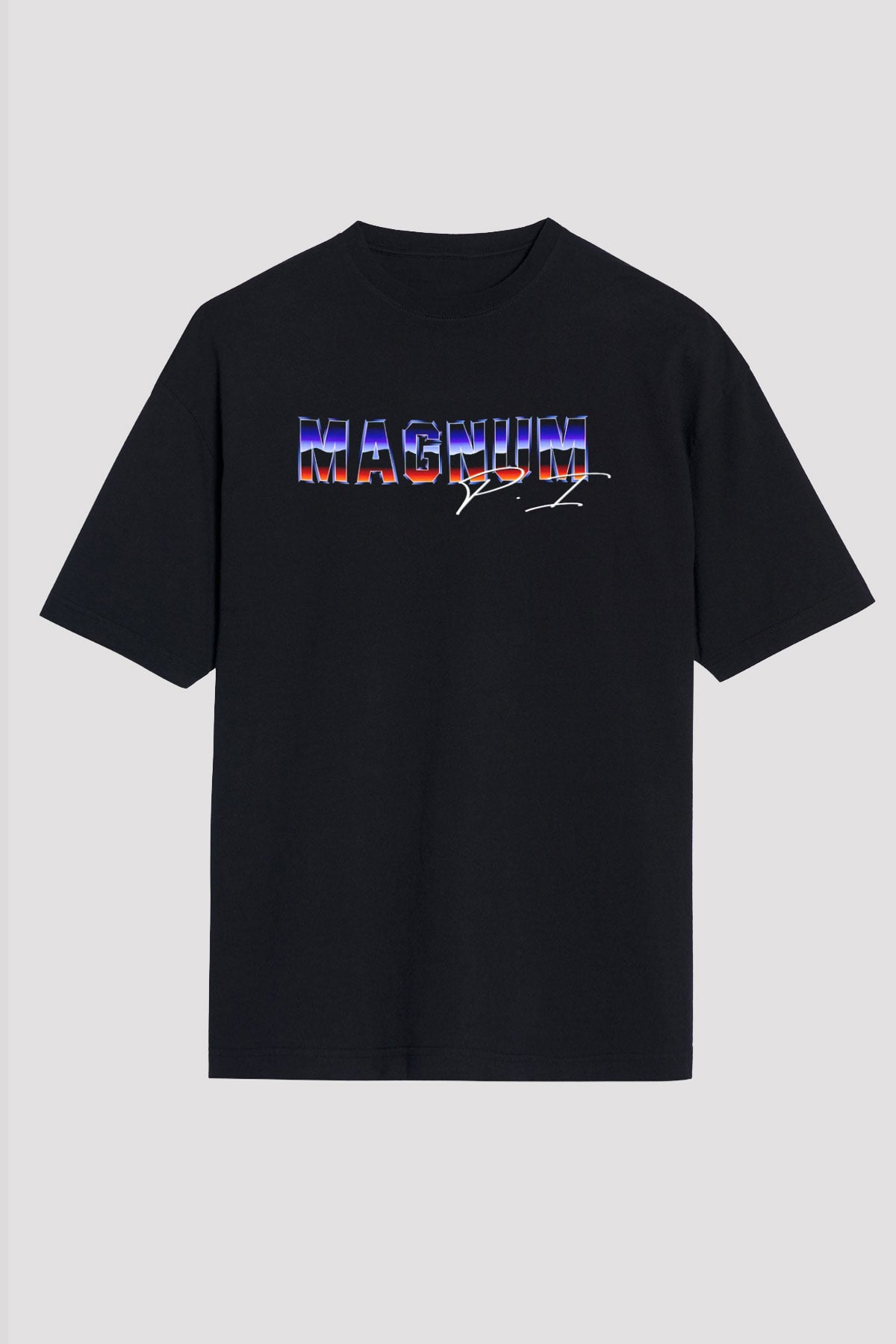 Magnum P.I. Siyah Unisex Tişört T-Shirt