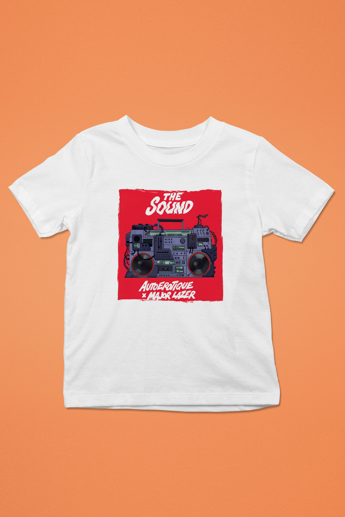 Major Lazer Beyaz Unisex Çocuk Tişört
