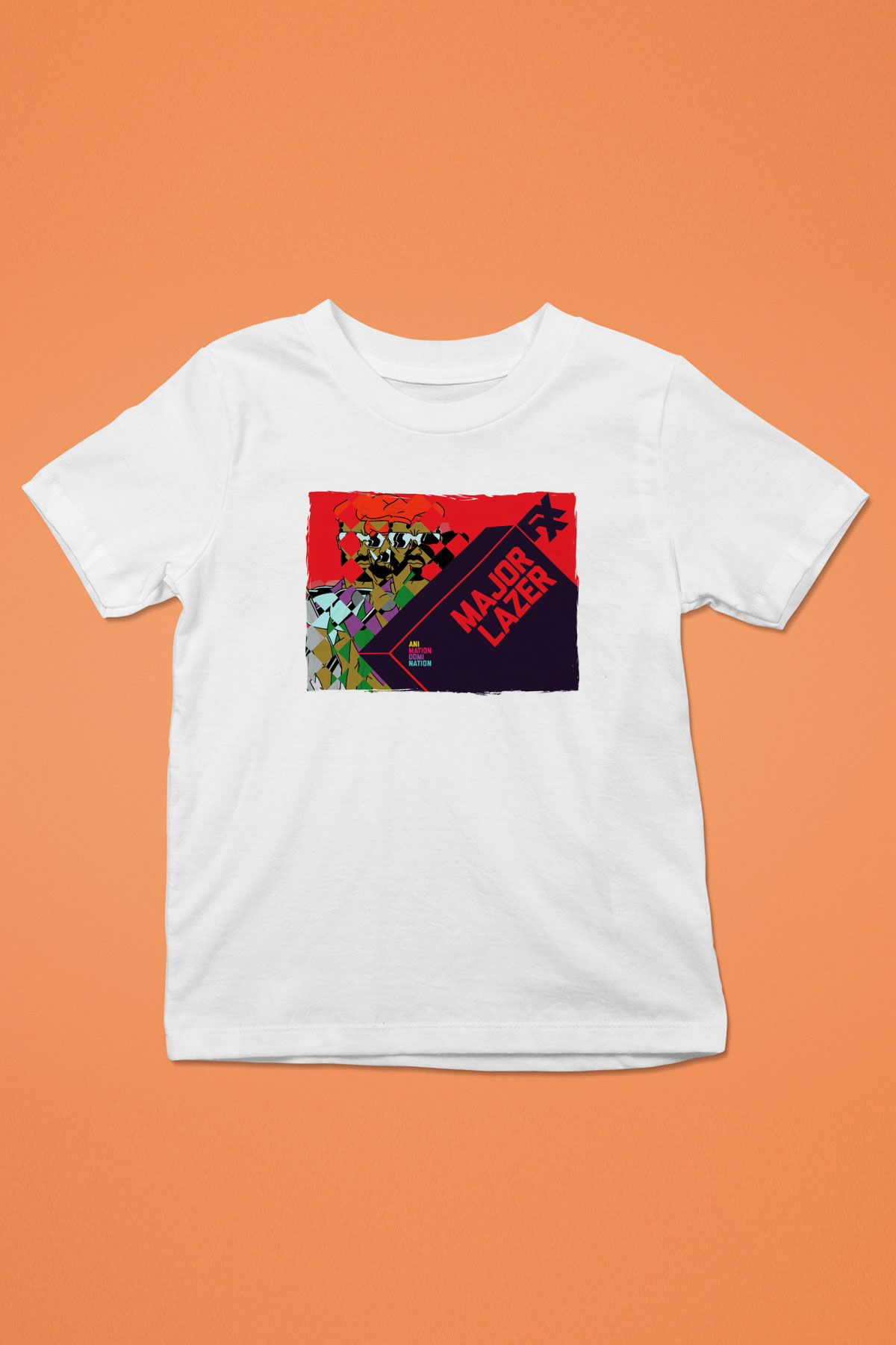 Major Lazer Beyaz Unisex Çocuk Tişört