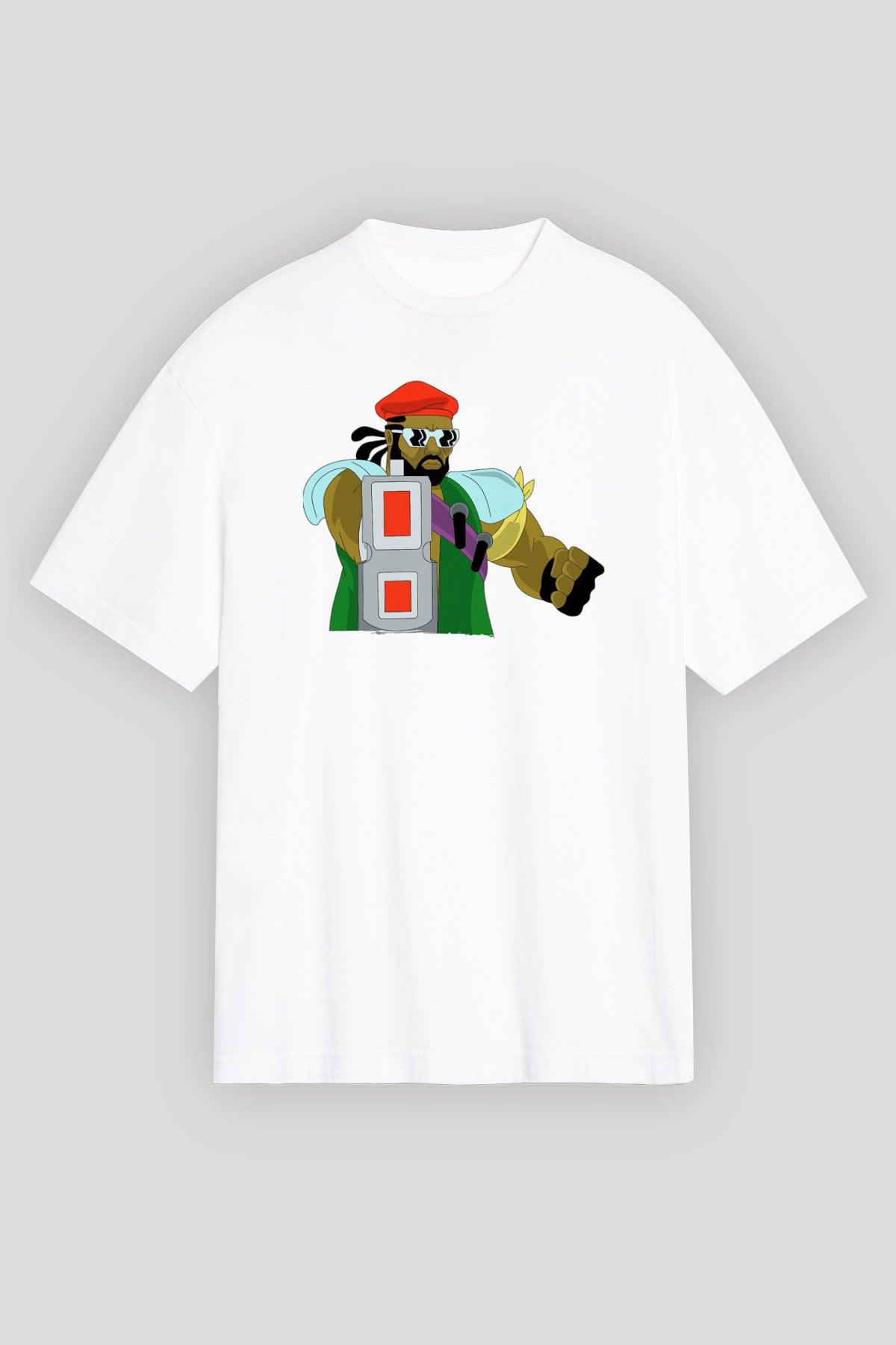 Major Lazer Beyaz Unisex Tişört T-Shirt - TişörtFabrikası