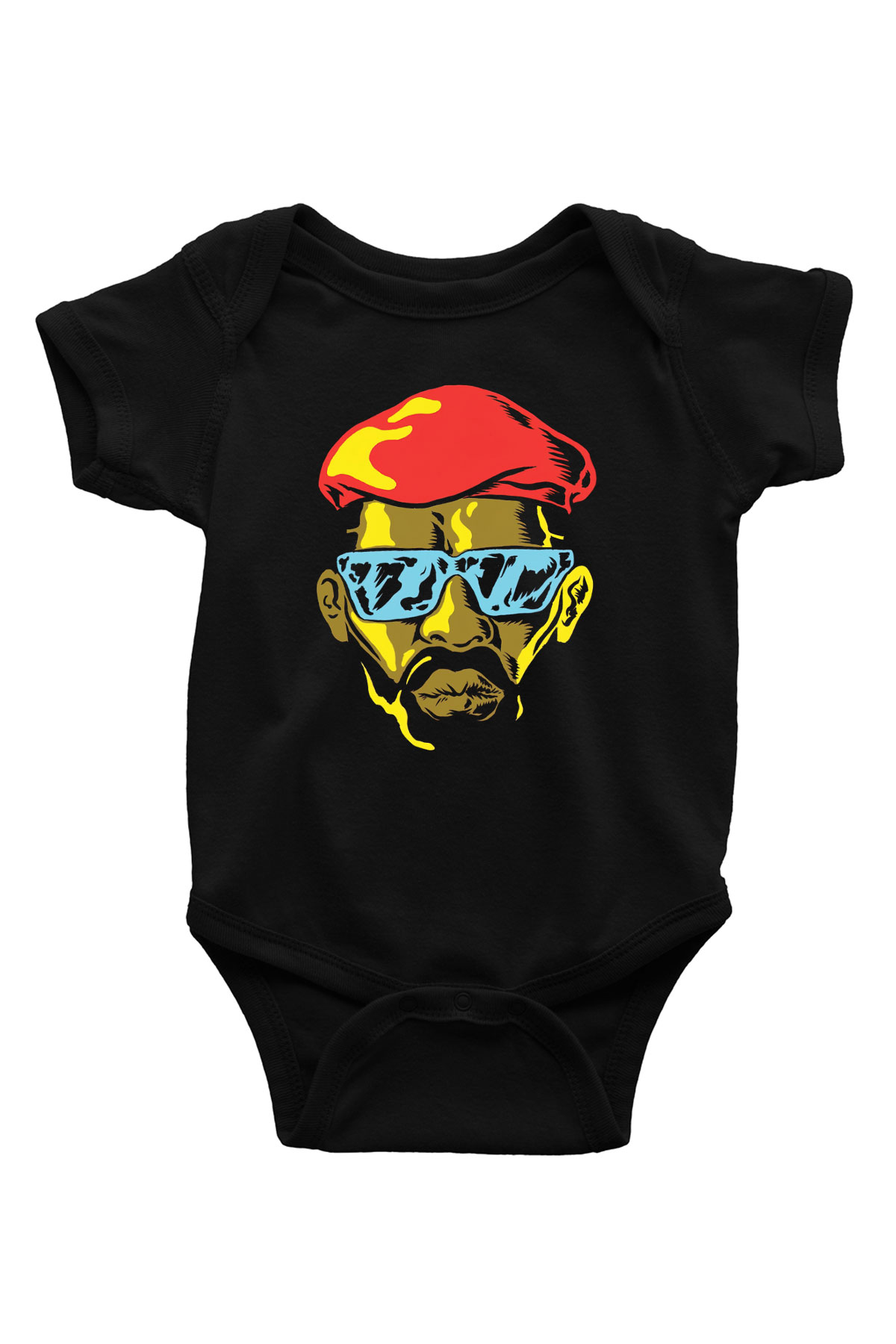 Major Lazer Siyah Bebek Body - Zıbın