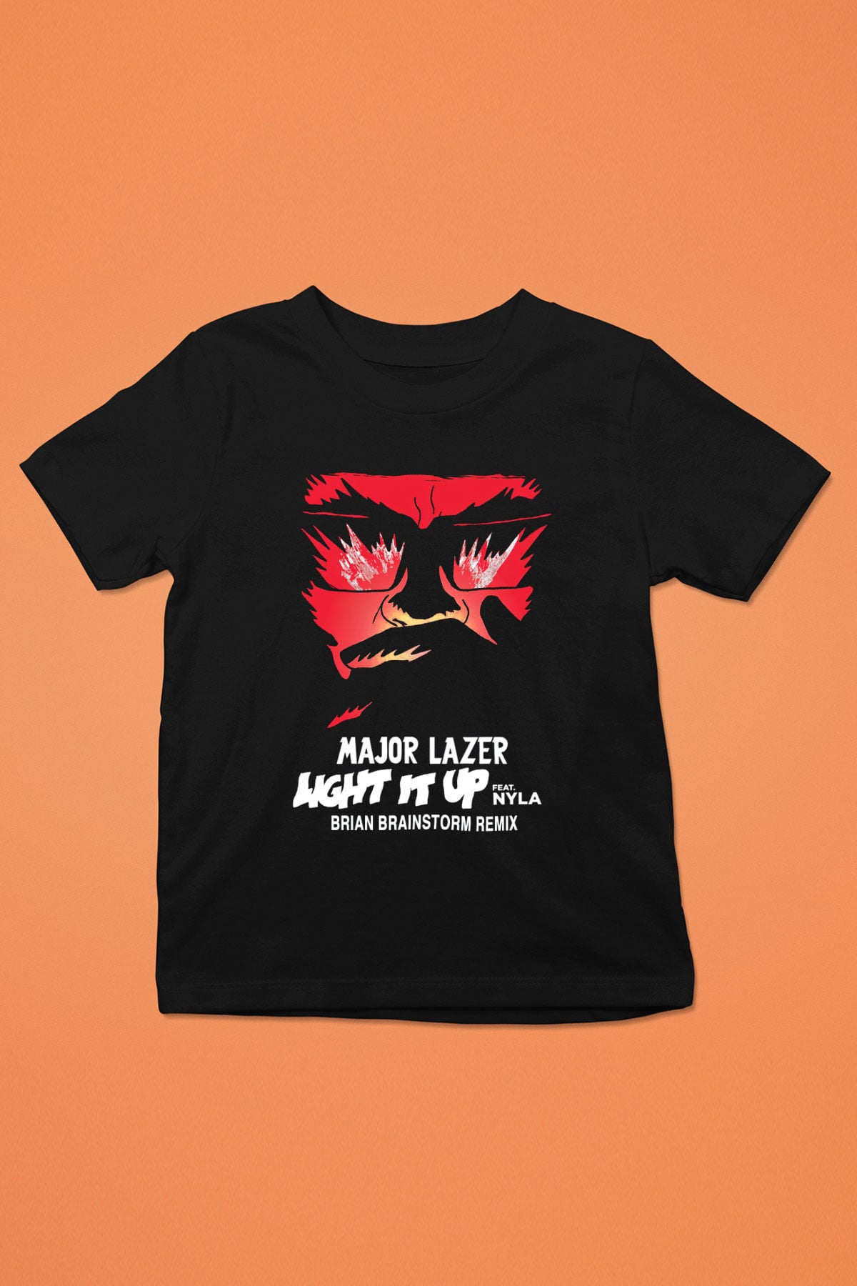 Major Lazer Siyah Unisex Çocuk Tişört