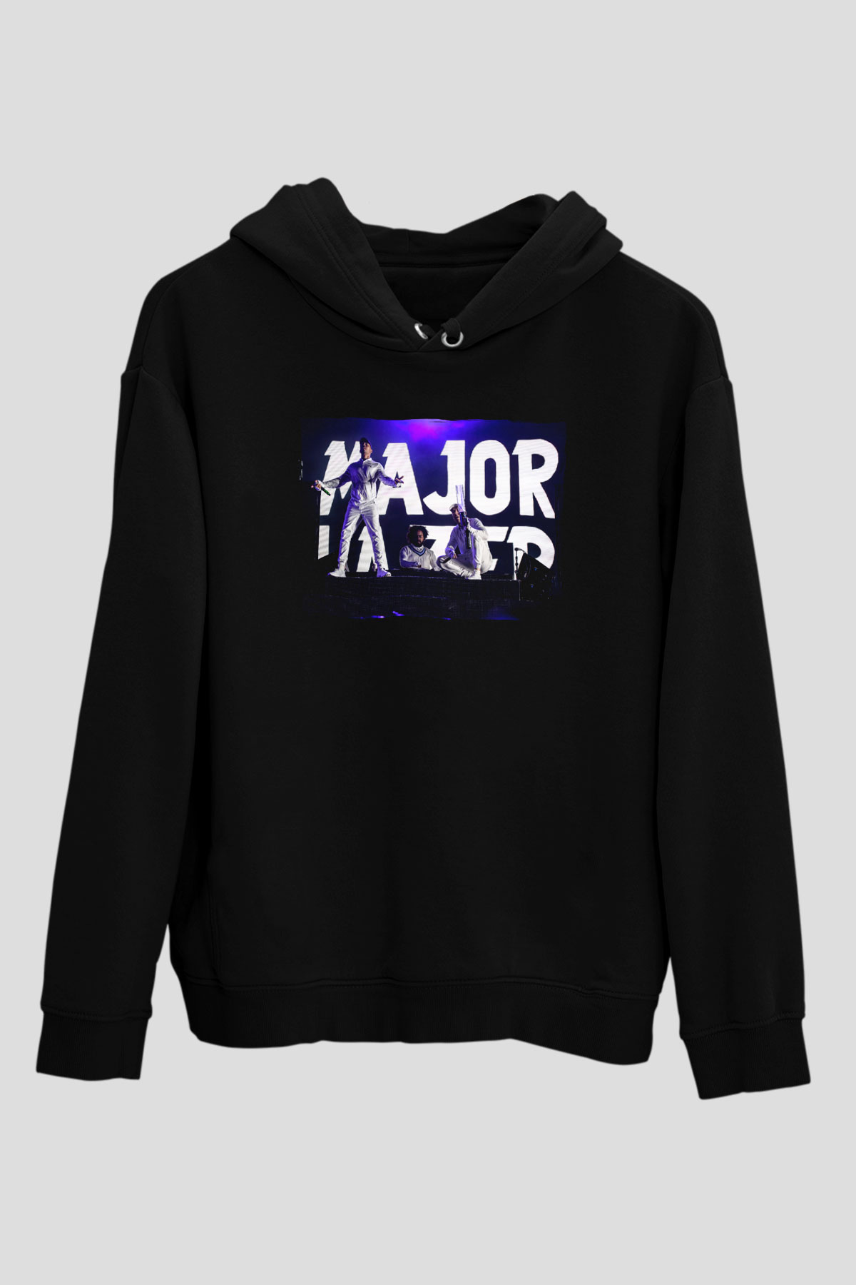 Major Lazer Siyah Unisex Kapüşonlu Sweatshirt