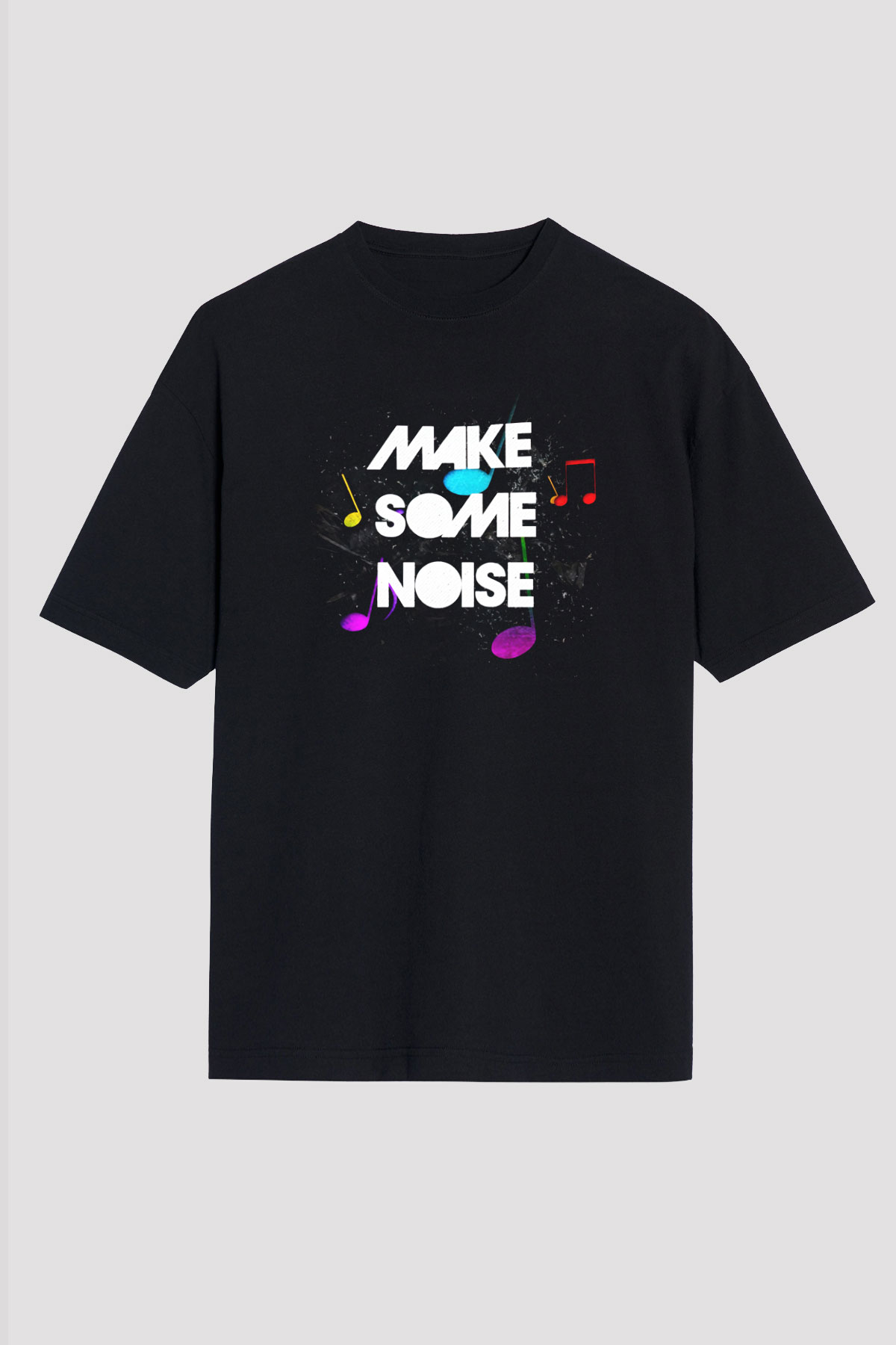 Major Lazer Siyah Unisex Oversize Tişört T-Shirt