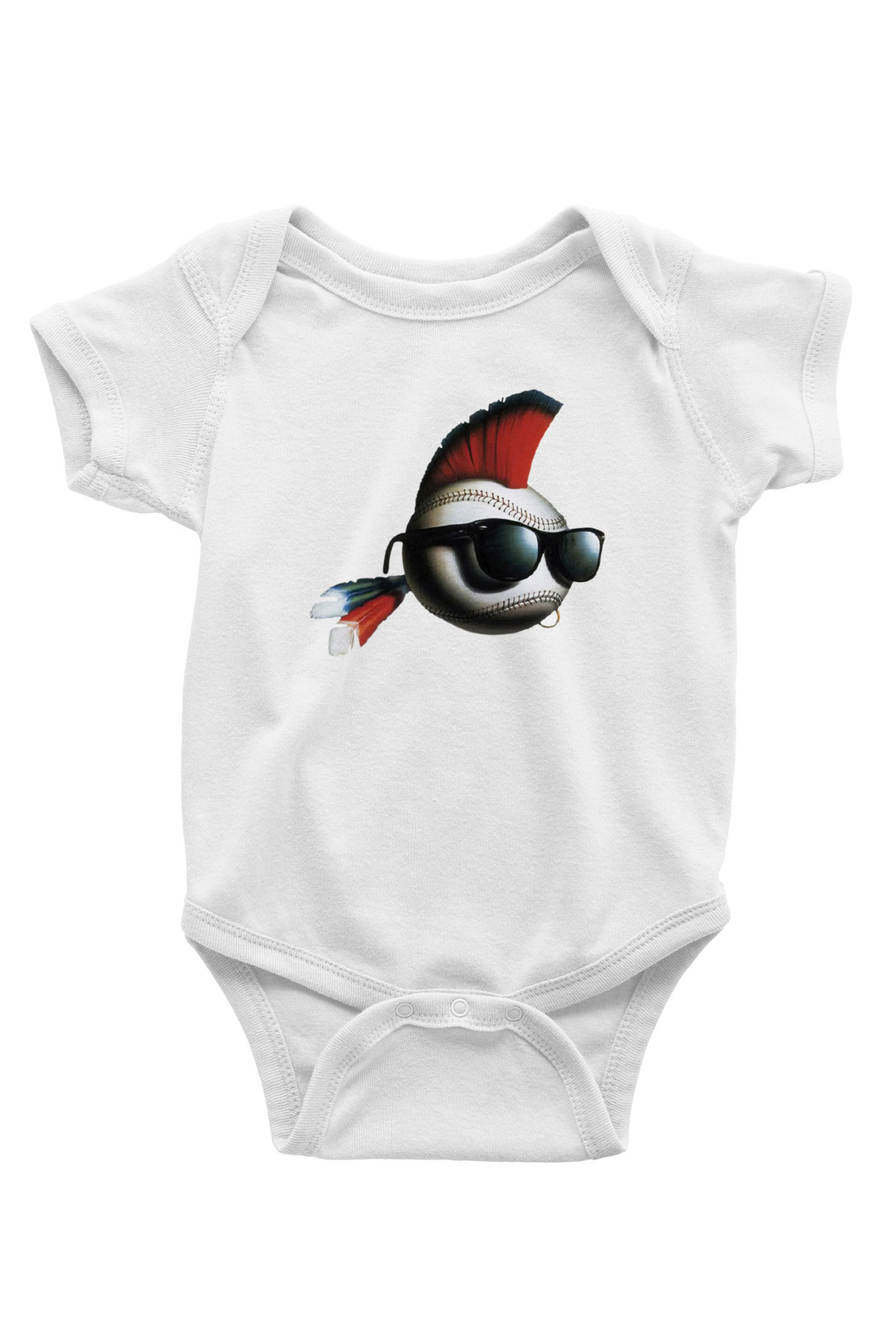 Major League Beyaz Bebek Body - Zıbın