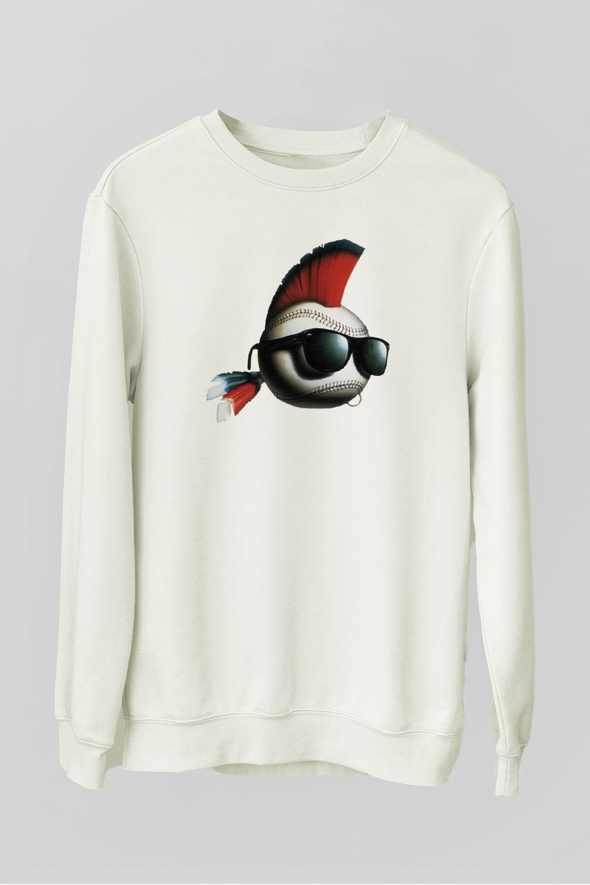 Major League Beyaz Unisex  Sweatshirt