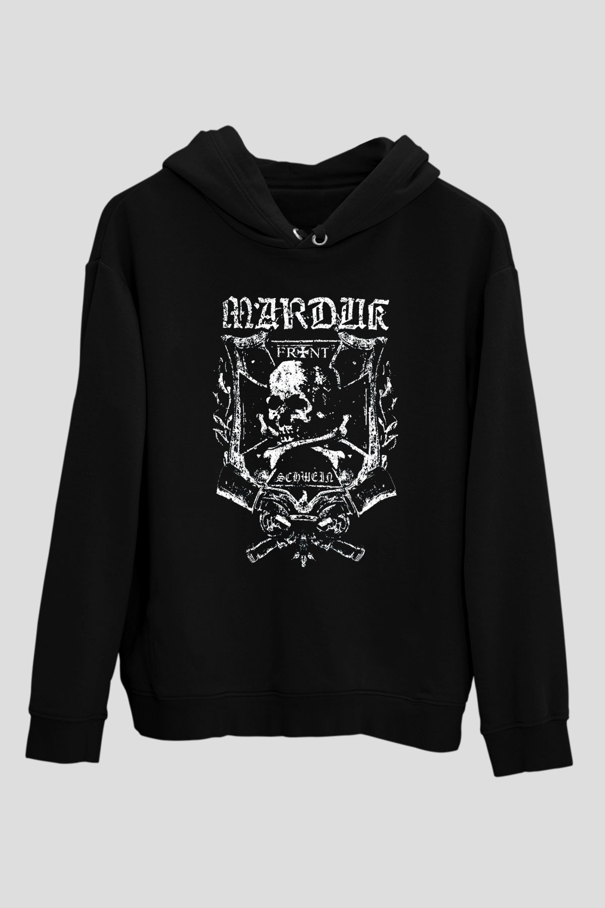 Marduk Siyah Unisex Hoodie