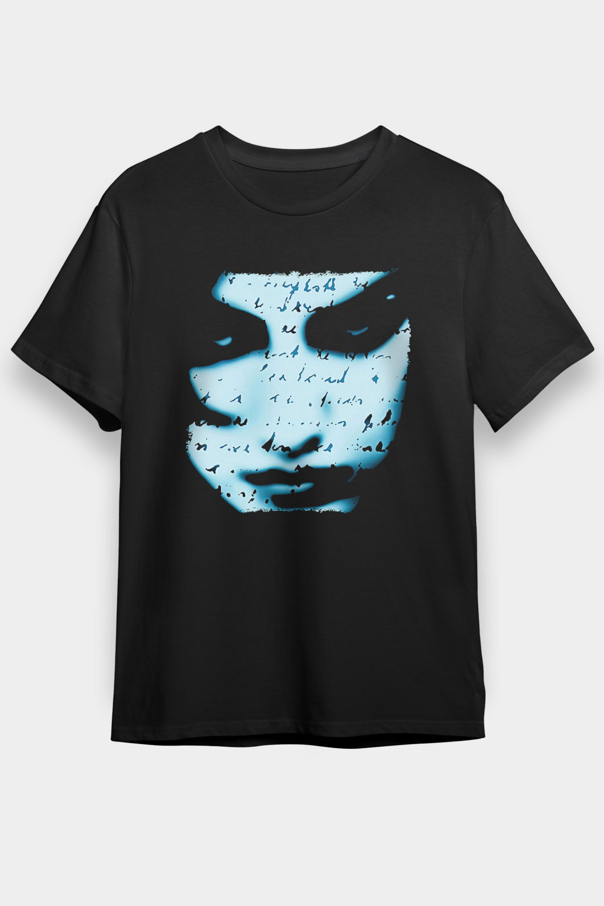 Marillion Baskılı Unisex Siyah Tişört - Tshirt