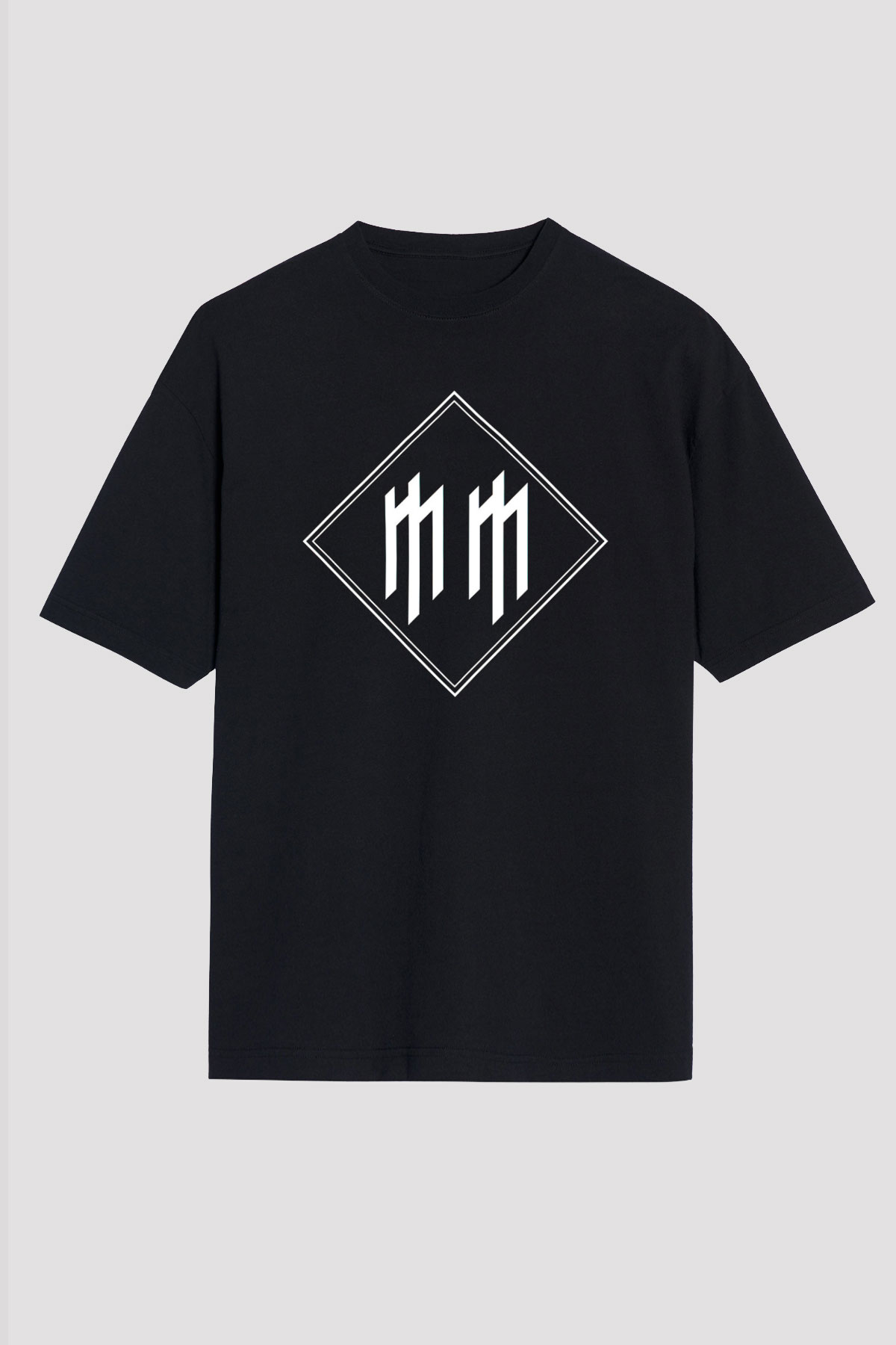 Marilyn Manson Siyah Unisex Oversize Tişört T-Shirt