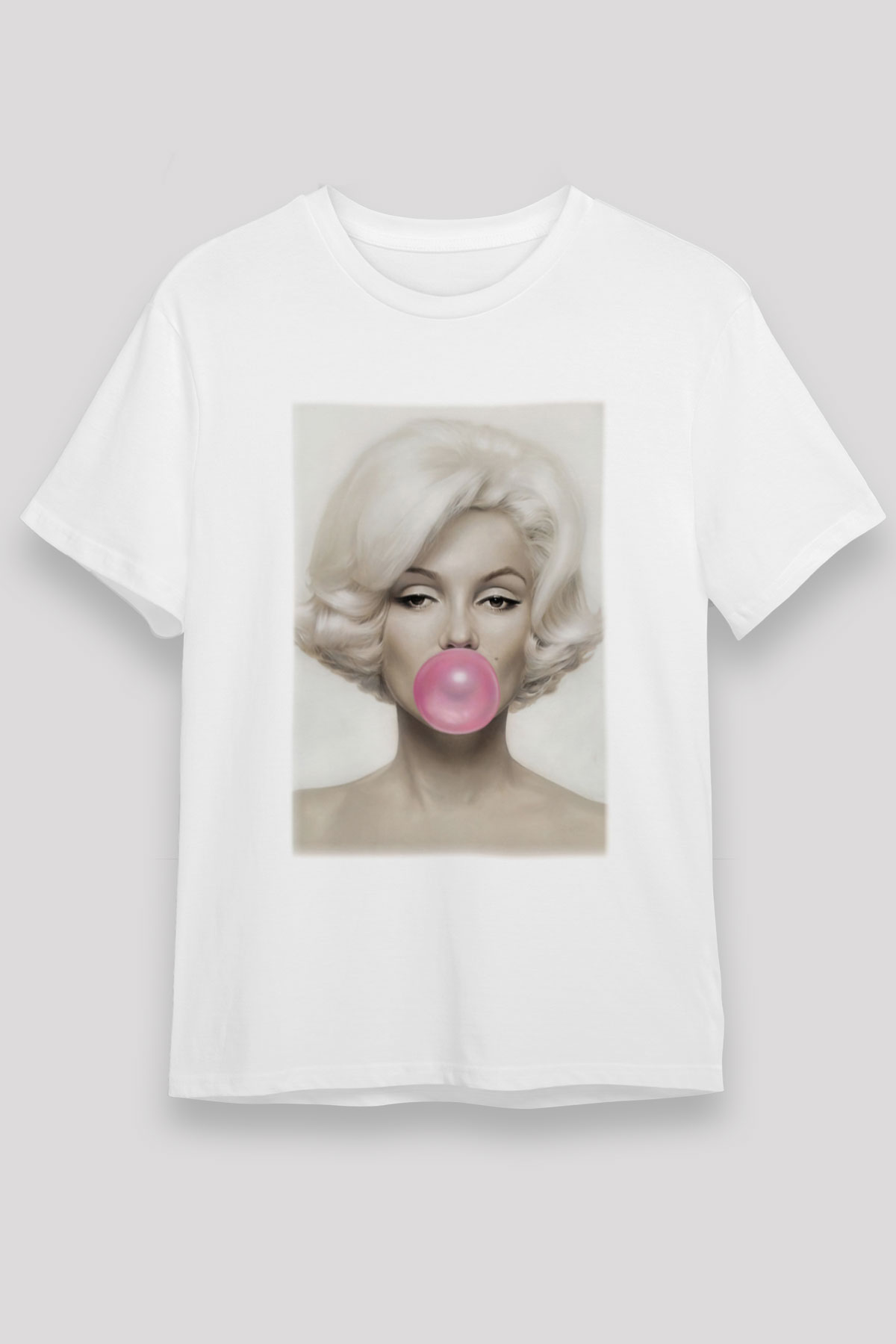 Marilyn Monroe White Unisex Tee - STREETWEAR