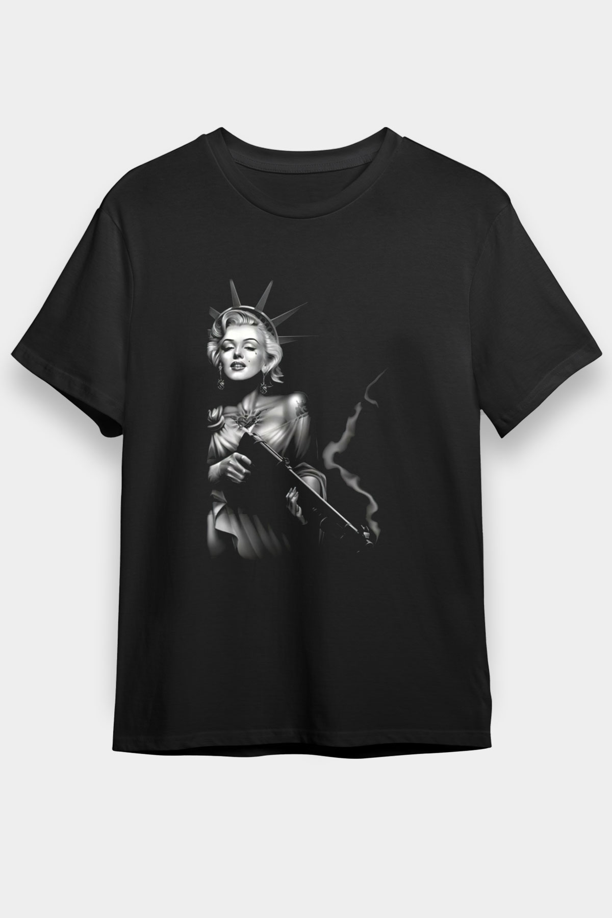 Marilyn Monroe Black Unisex Tee - STREETWEAR