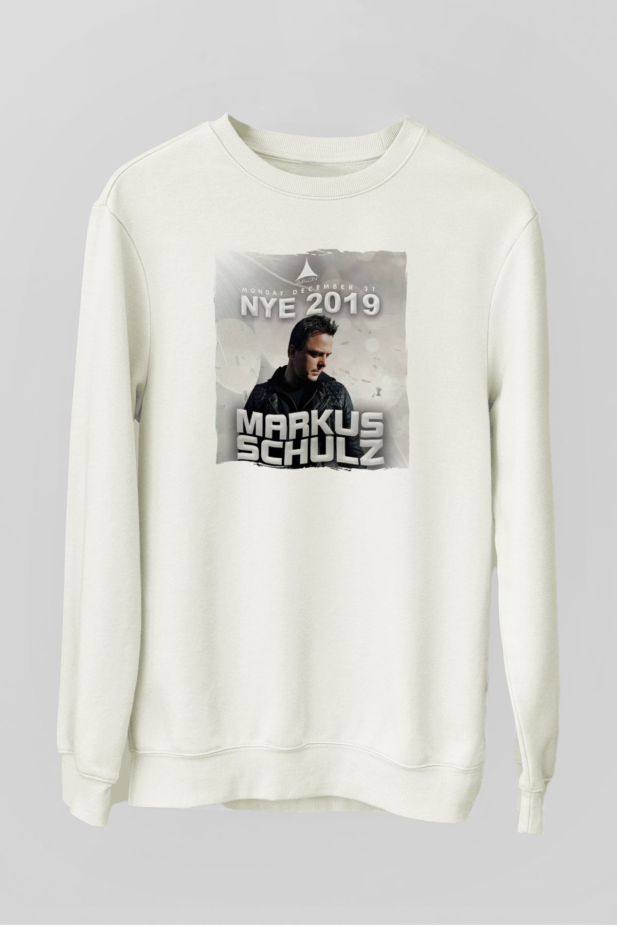 Markus Schulz Beyaz Unisex Sweatshirt