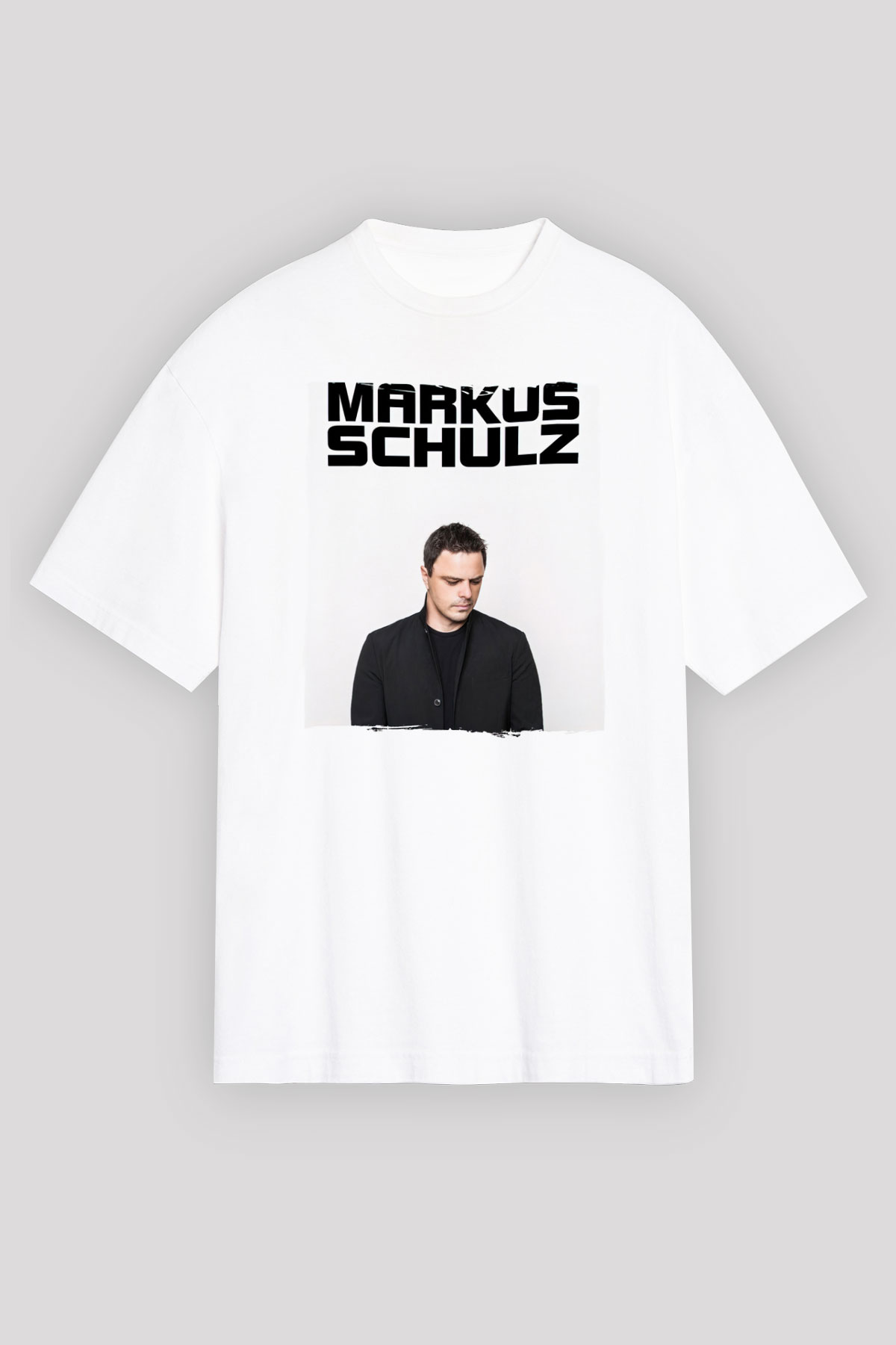 Markus Schulz Beyaz Unisex Tişört T-Shirt - TişörtFabrikası
