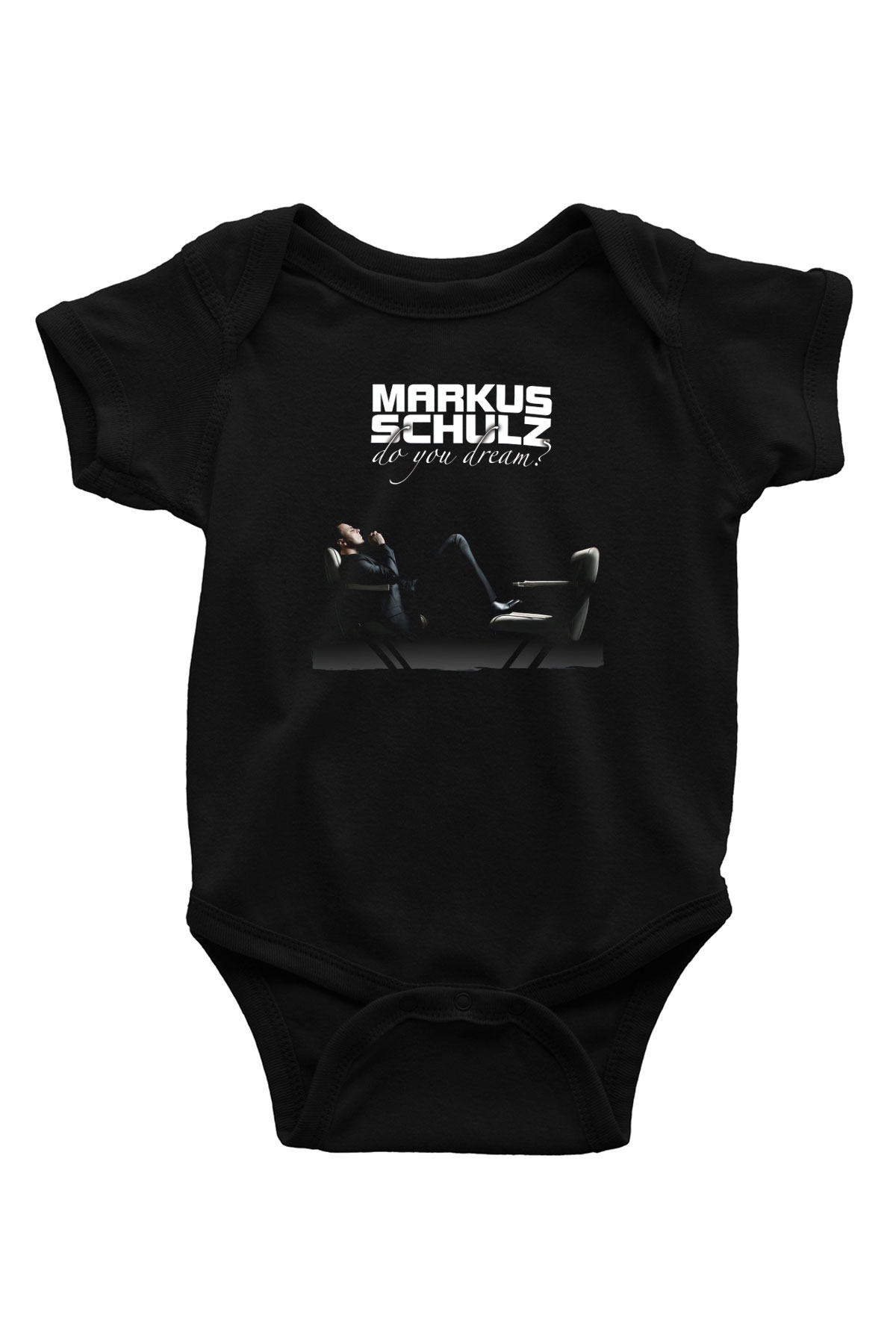 Markus Schulz Siyah Bebek Body - Zıbın
