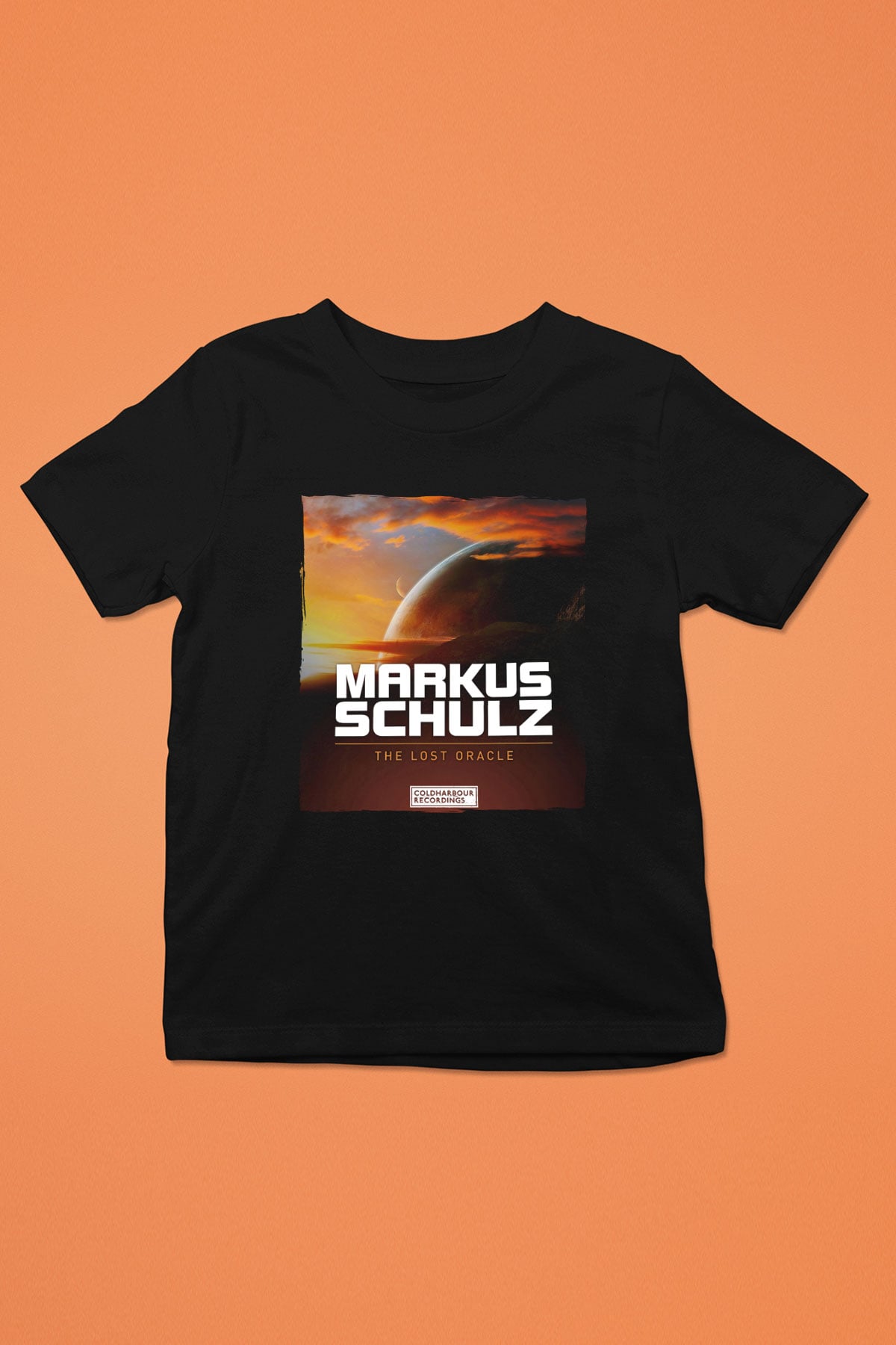 Markus Schulz Siyah Unisex Çocuk Tişört