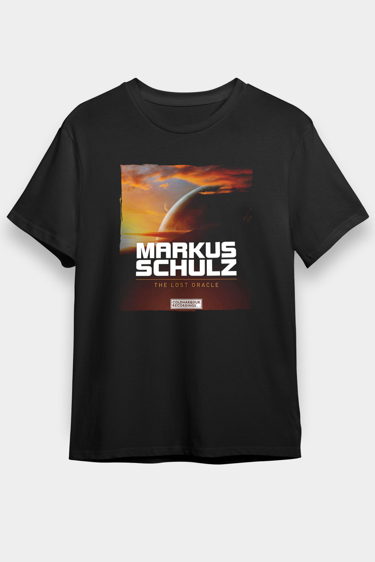 Markus Schulz Siyah Unisex Tişört T-Shirt - TişörtFabrikası