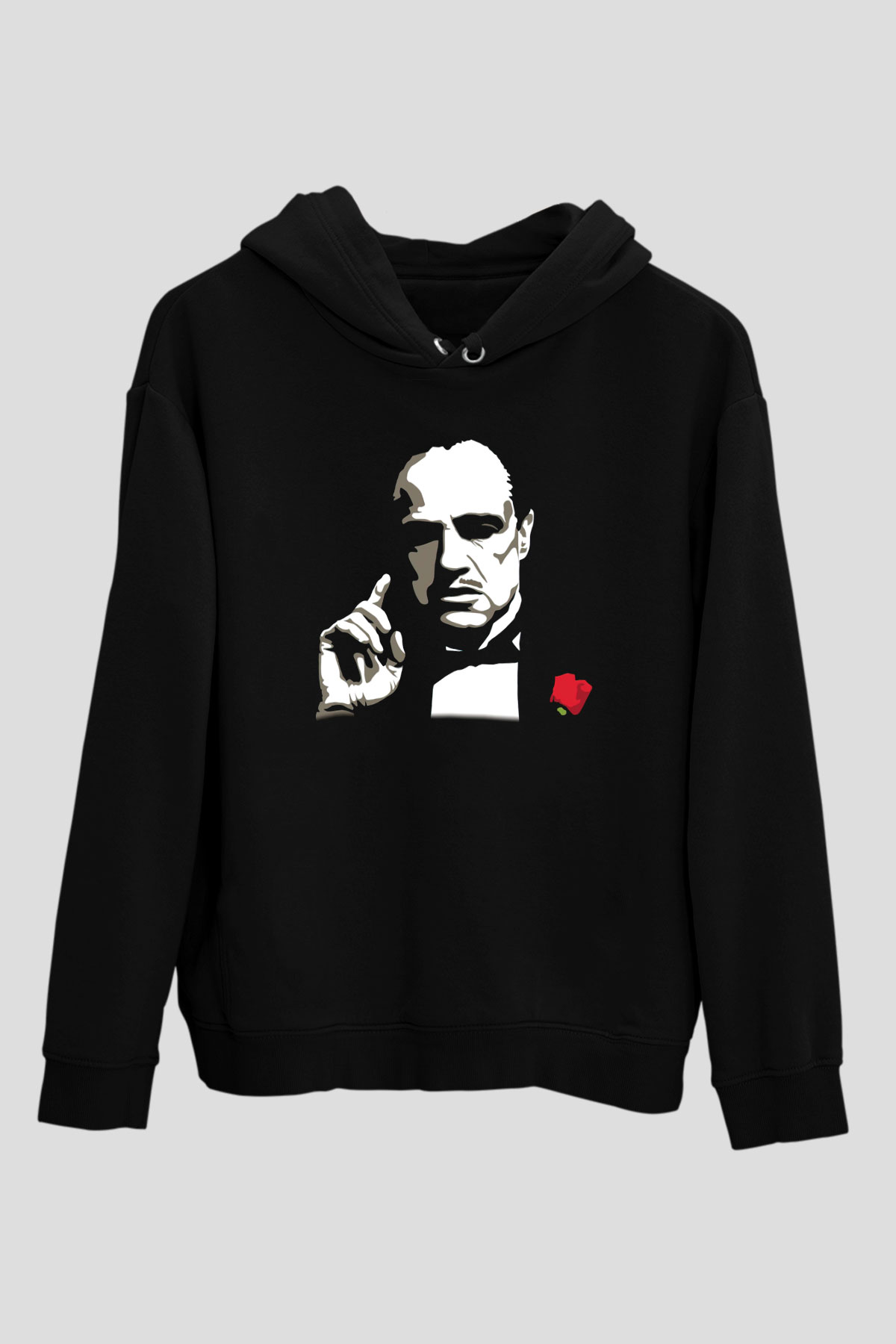 Marlon Brando Siyah Unisex Hoodie