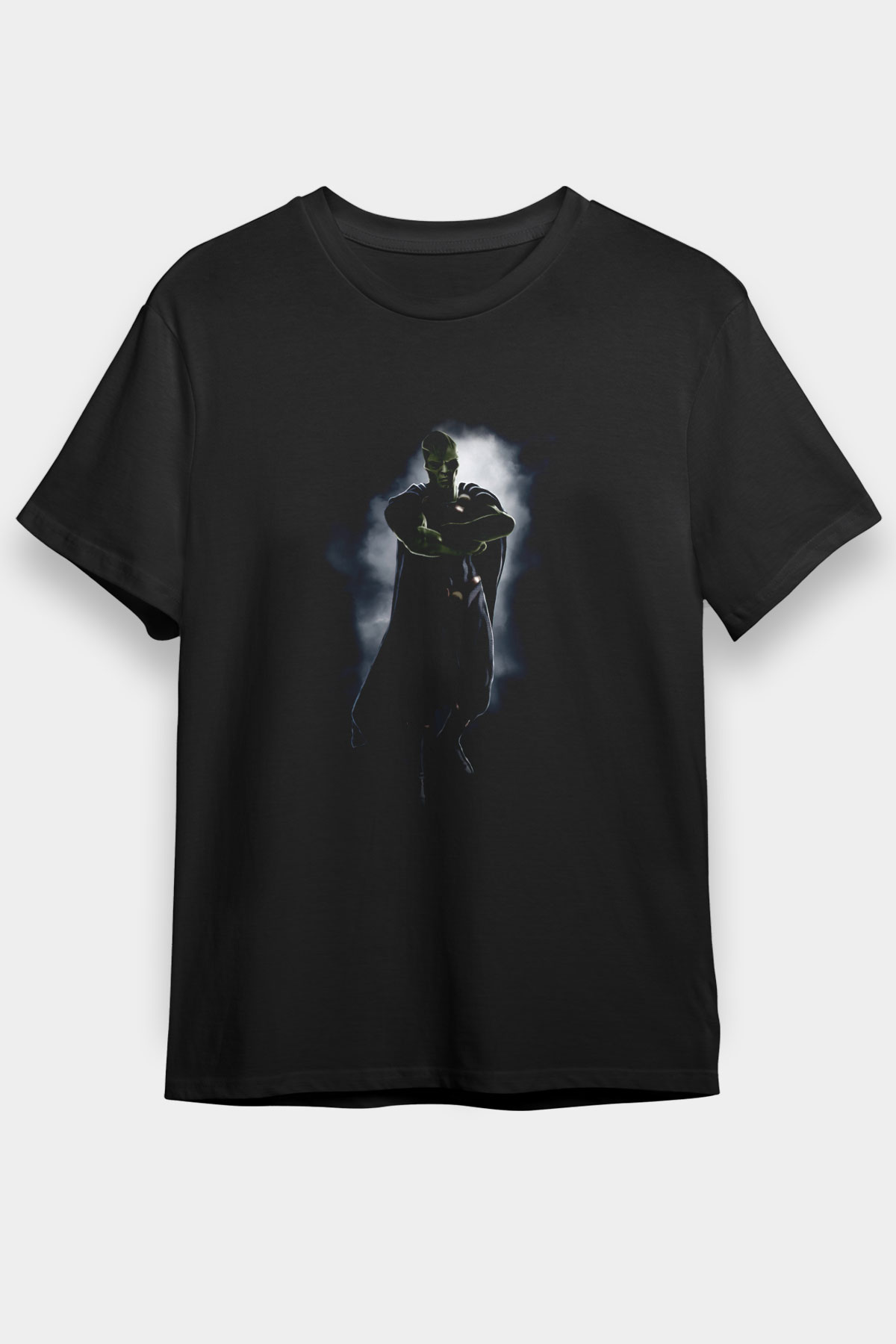 Martian Manhunter Black Unisex Graphic Tee - STREETWEAR