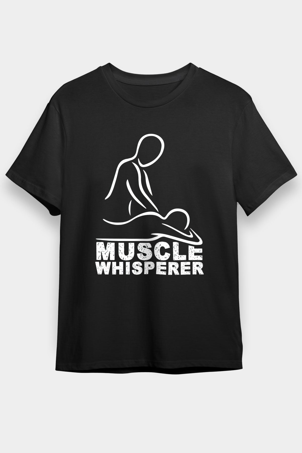 Masör Siyah Unisex Tişört T-Shirt - TişörtFabrikası
