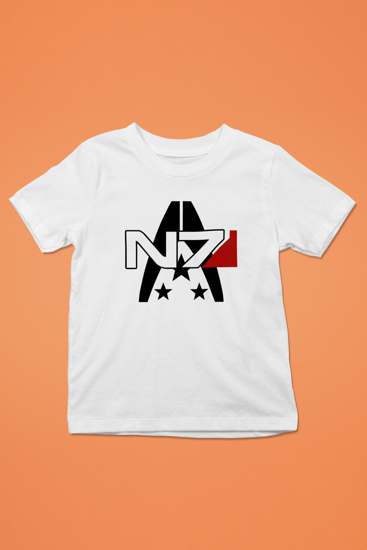 Mass Effect Beyaz Unisex Çocuk Tişört