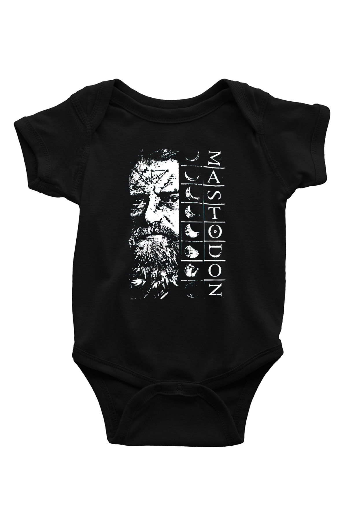 Mastodon Siyah Bebek Body - Zıbın