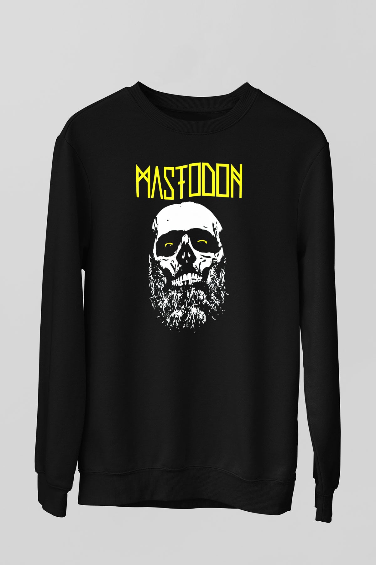Mastodon Siyah Unisex Sweatshirt