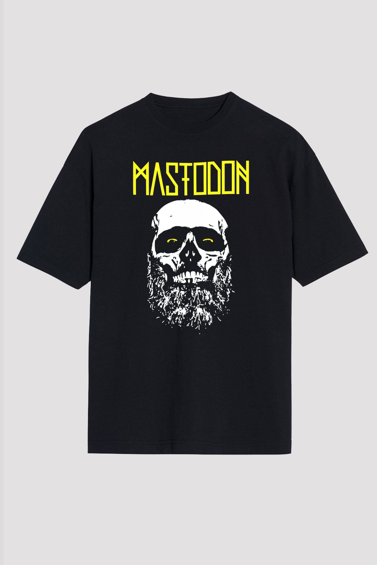Mastodon Siyah Unisex Tişört T-Shirt - TişörtFabrikası