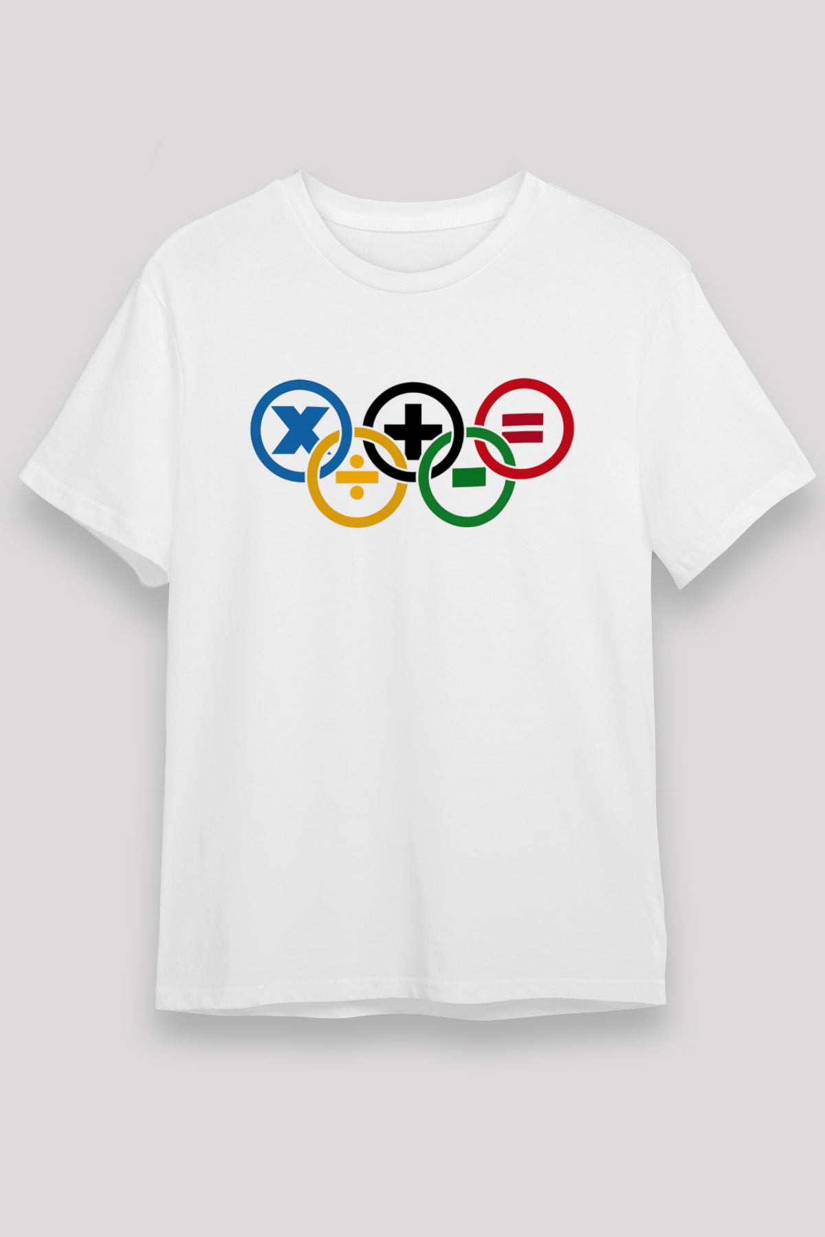 Matematikçi Beyaz Unisex Tişört T-Shirt - TişörtFabrikası
