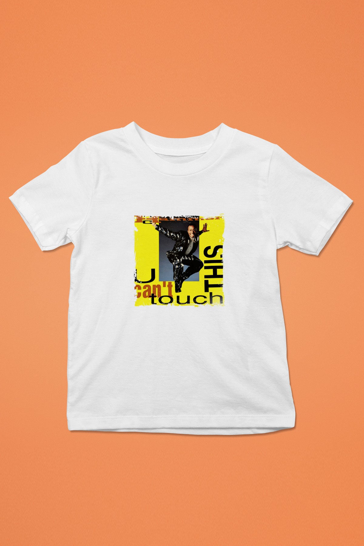 MC Hammer Baskılı Unisex Beyaz Çocuk Tişört