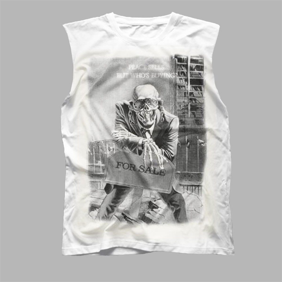 Megadeth Kolsuz Tişört, Kesik Kol T-Shirt KRCA2653