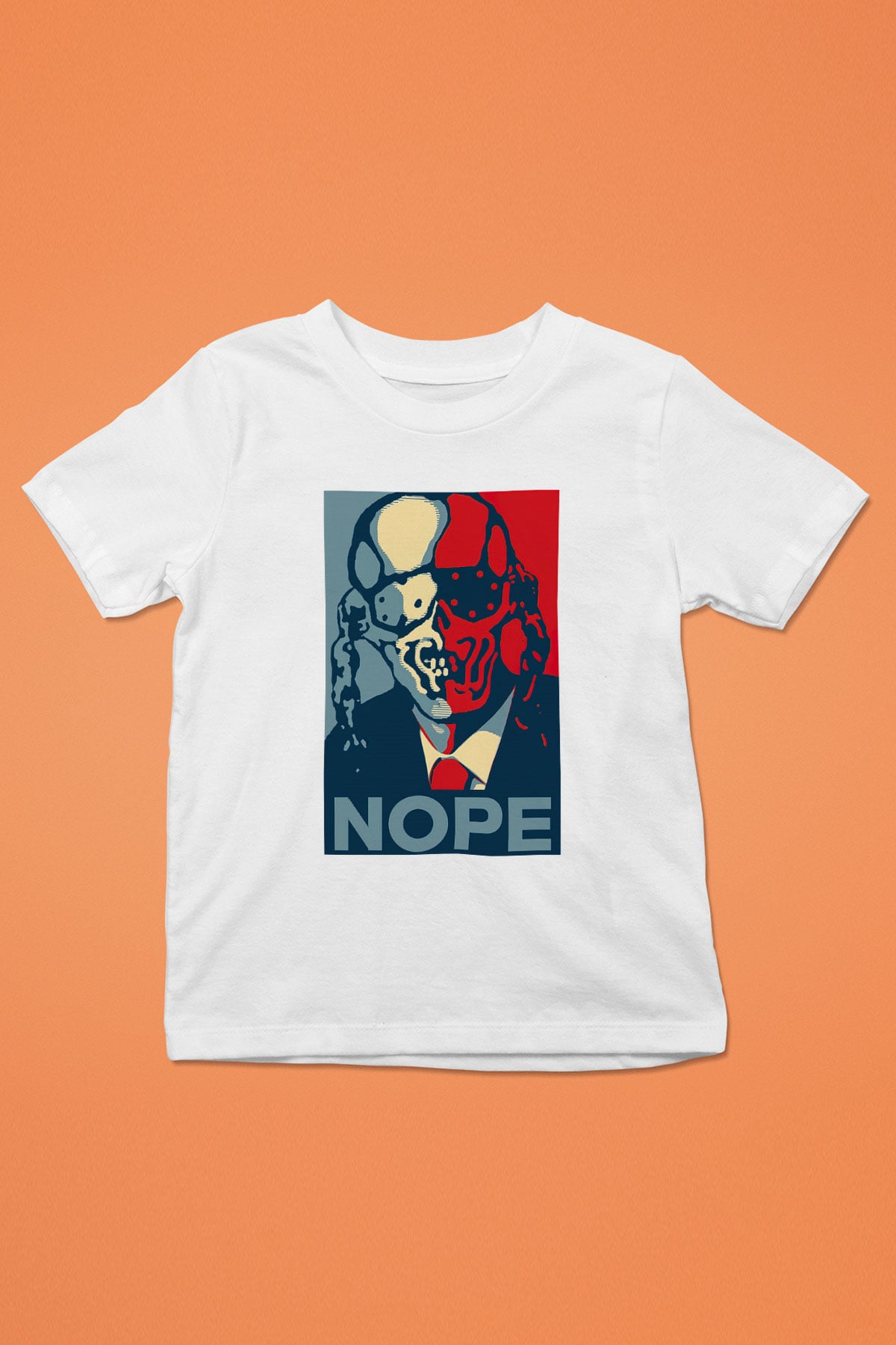 Megadeth Nope Baskılı Beyaz Unisex Çocuk Tişört