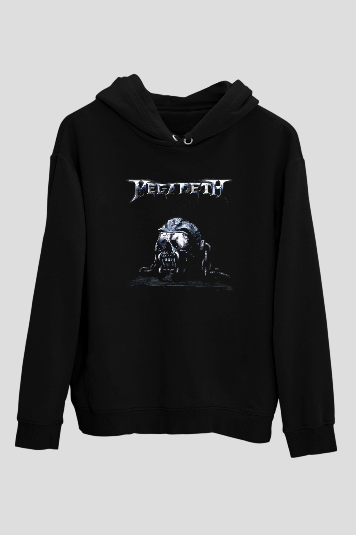 Megadeth Siyah Unisex Hoodie