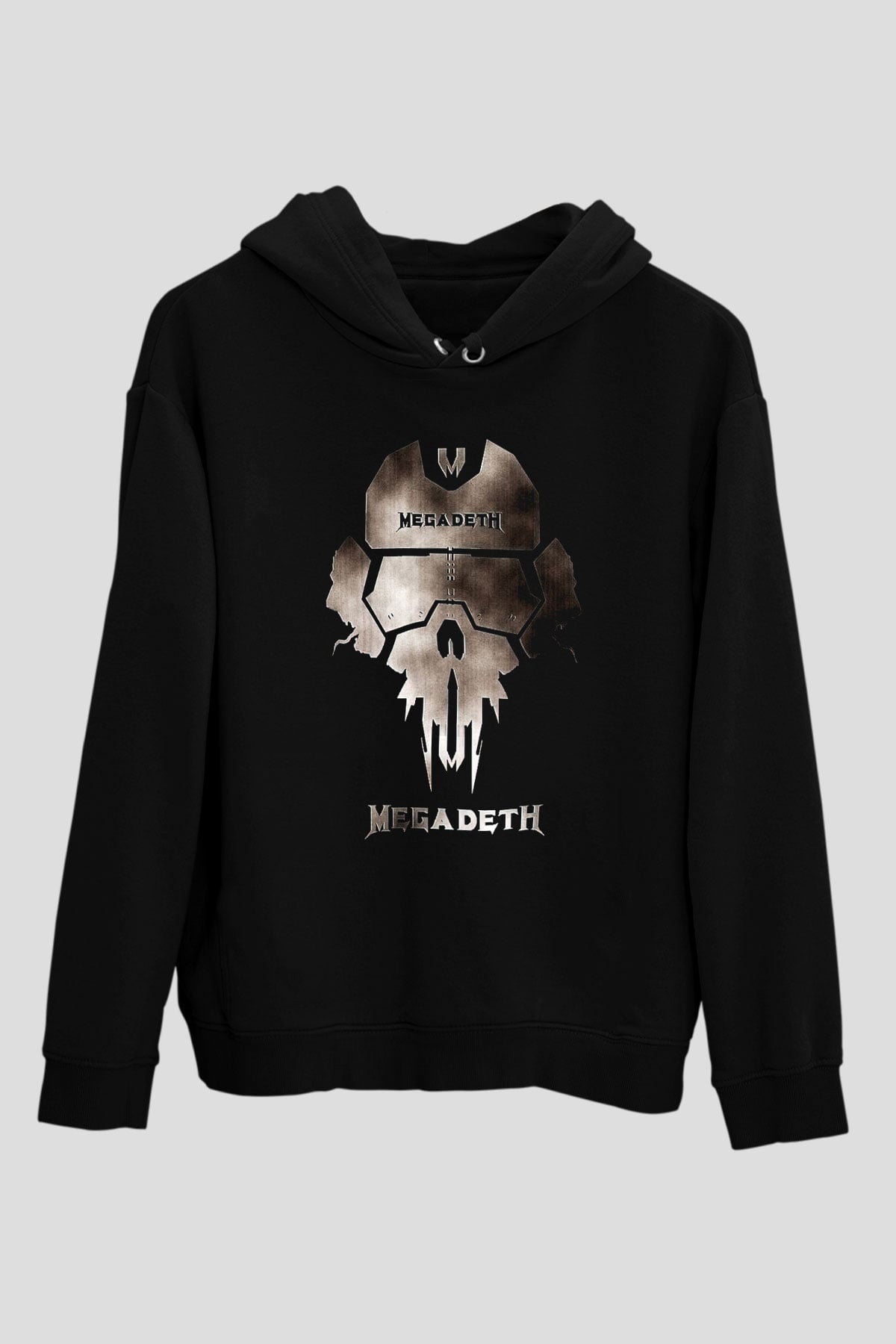 Megadeth Siyah Unisex Hoodie