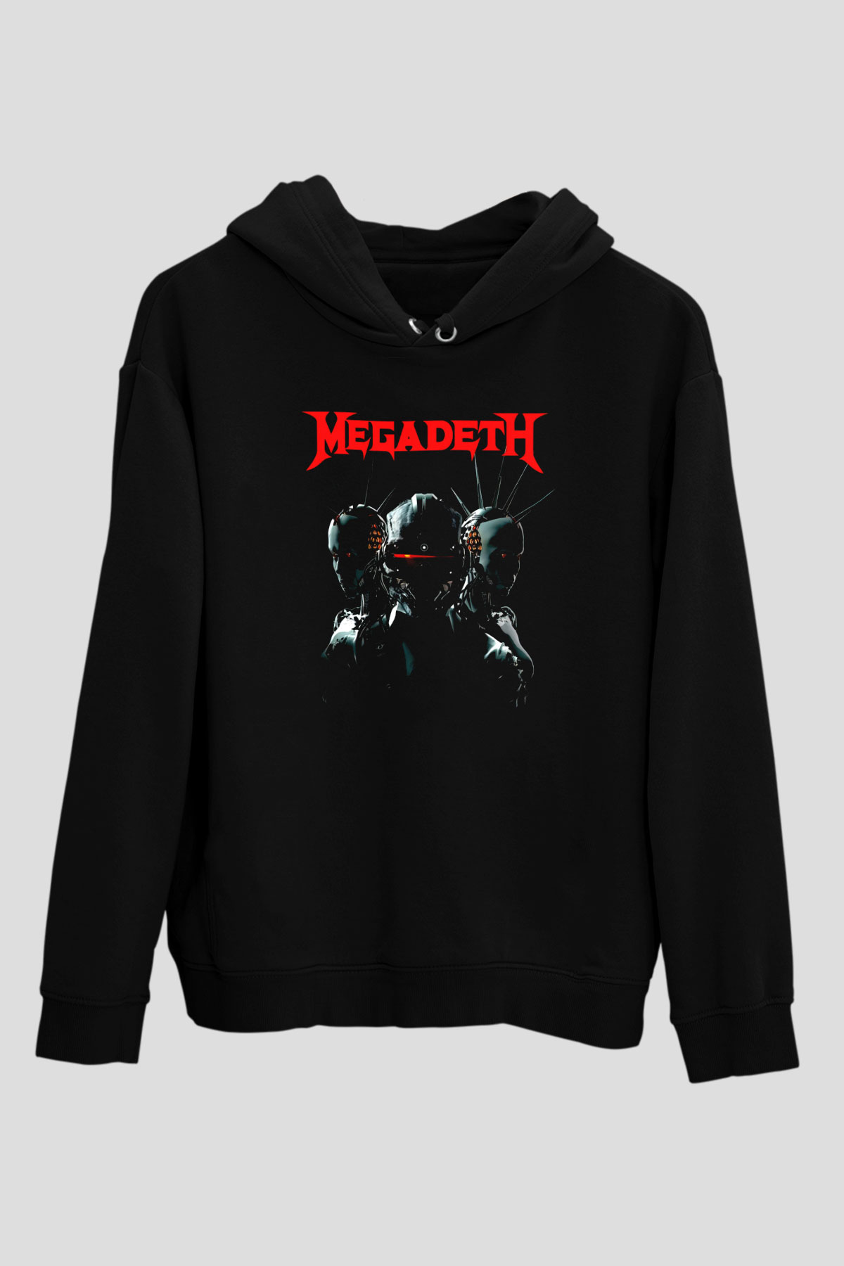 Megadeth Siyah Unisex Kapüşonlu Sweatshirt